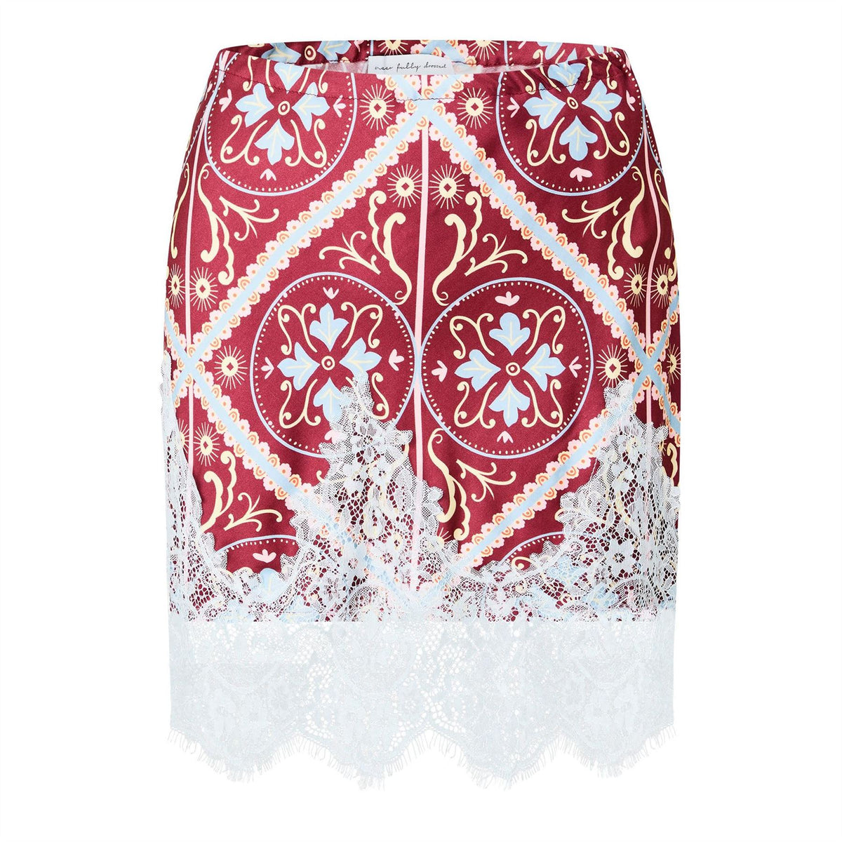 Never Fully Dressed Maeva Mini Leopard Patterned Pencil Skirt