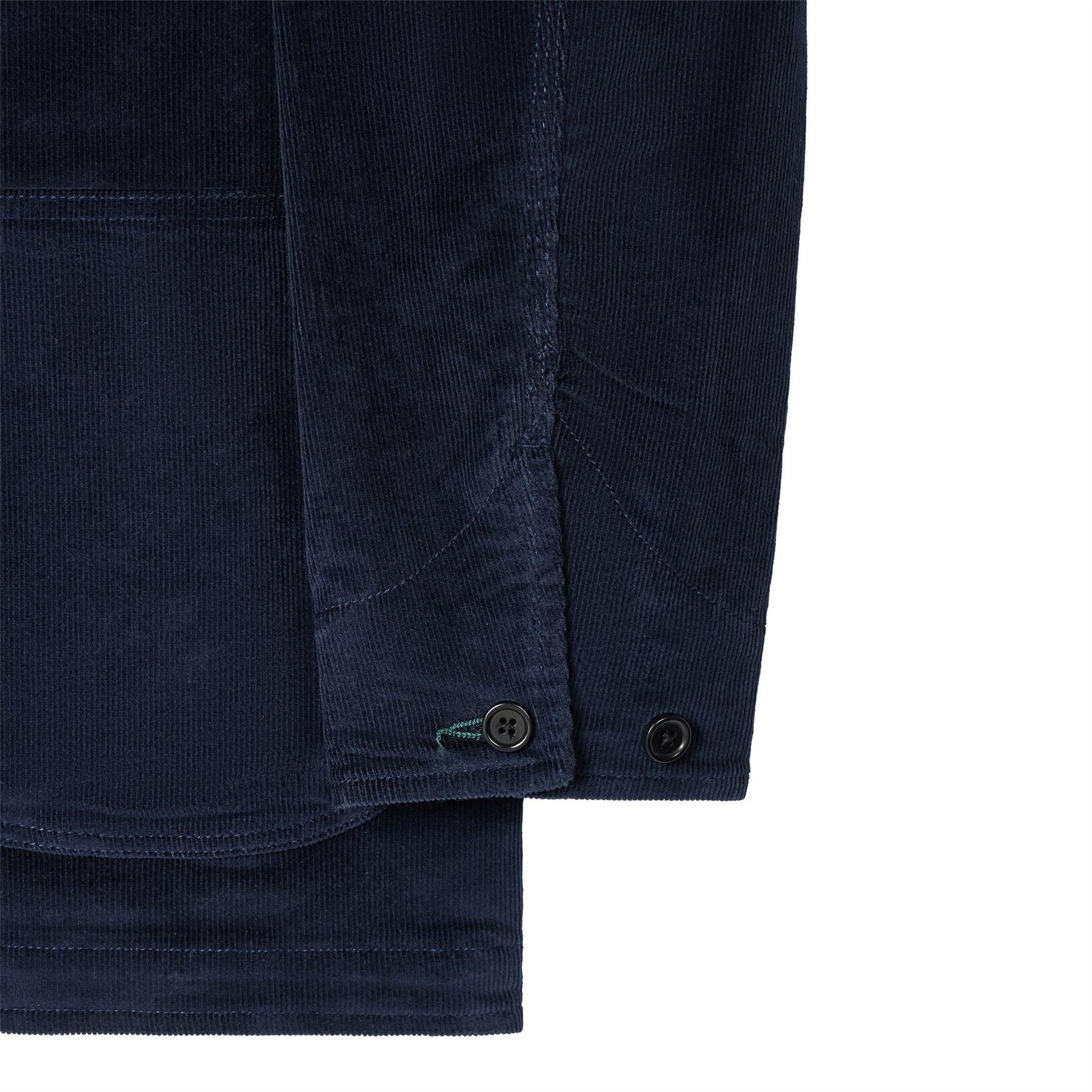 PS Paul Smith Solid Patterned Shirt Collared Overshirt