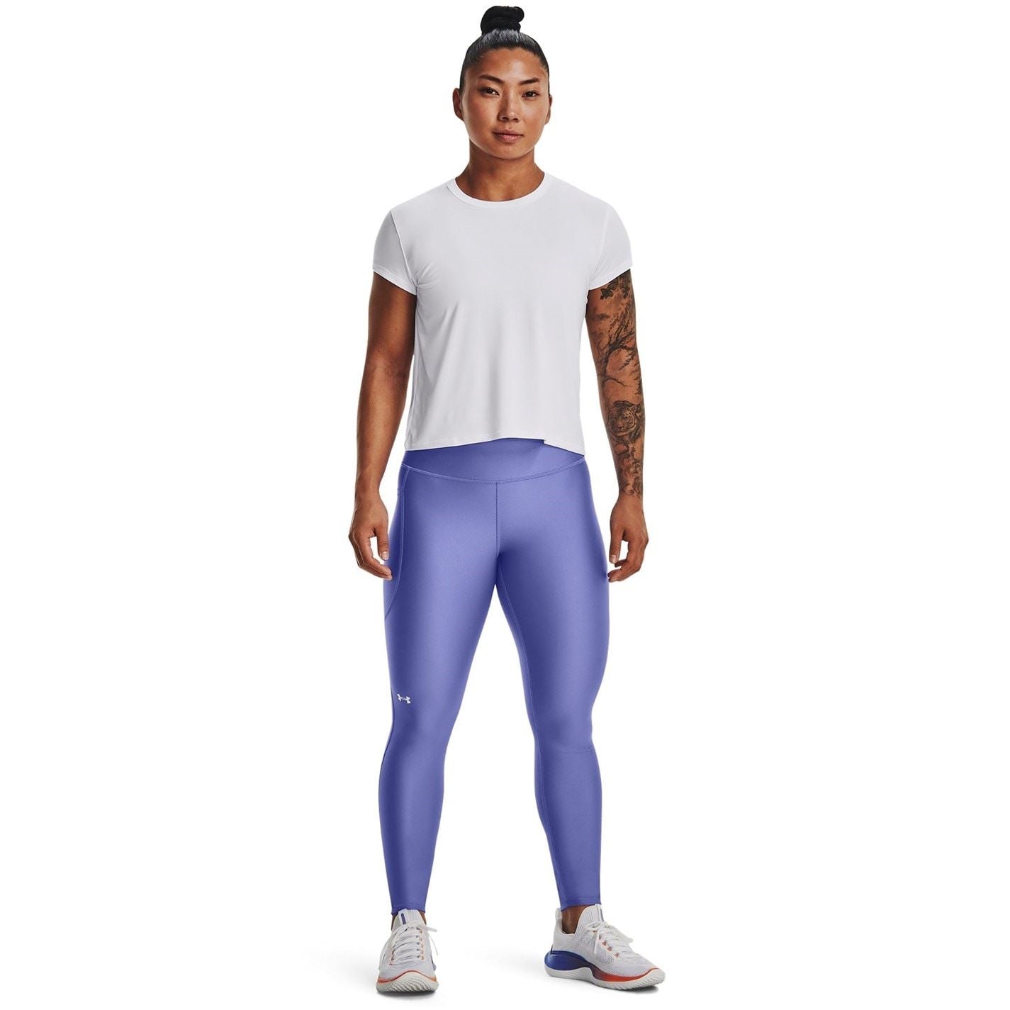 Under Armour Womens Armour Heatgear® No Slip Waistband  Full Length Leggings