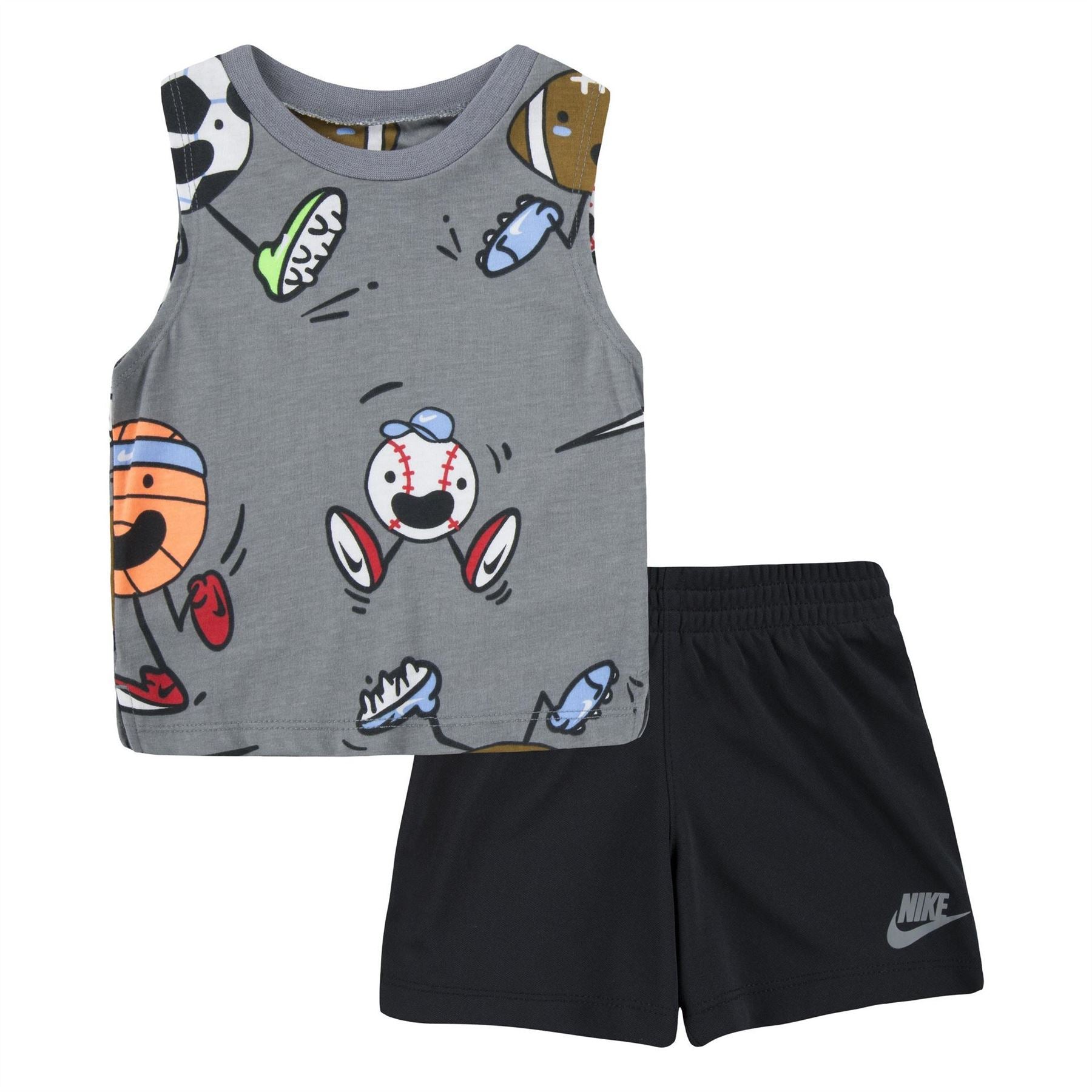 Nike Kids Muscle Set Top And Trouser Pyjama