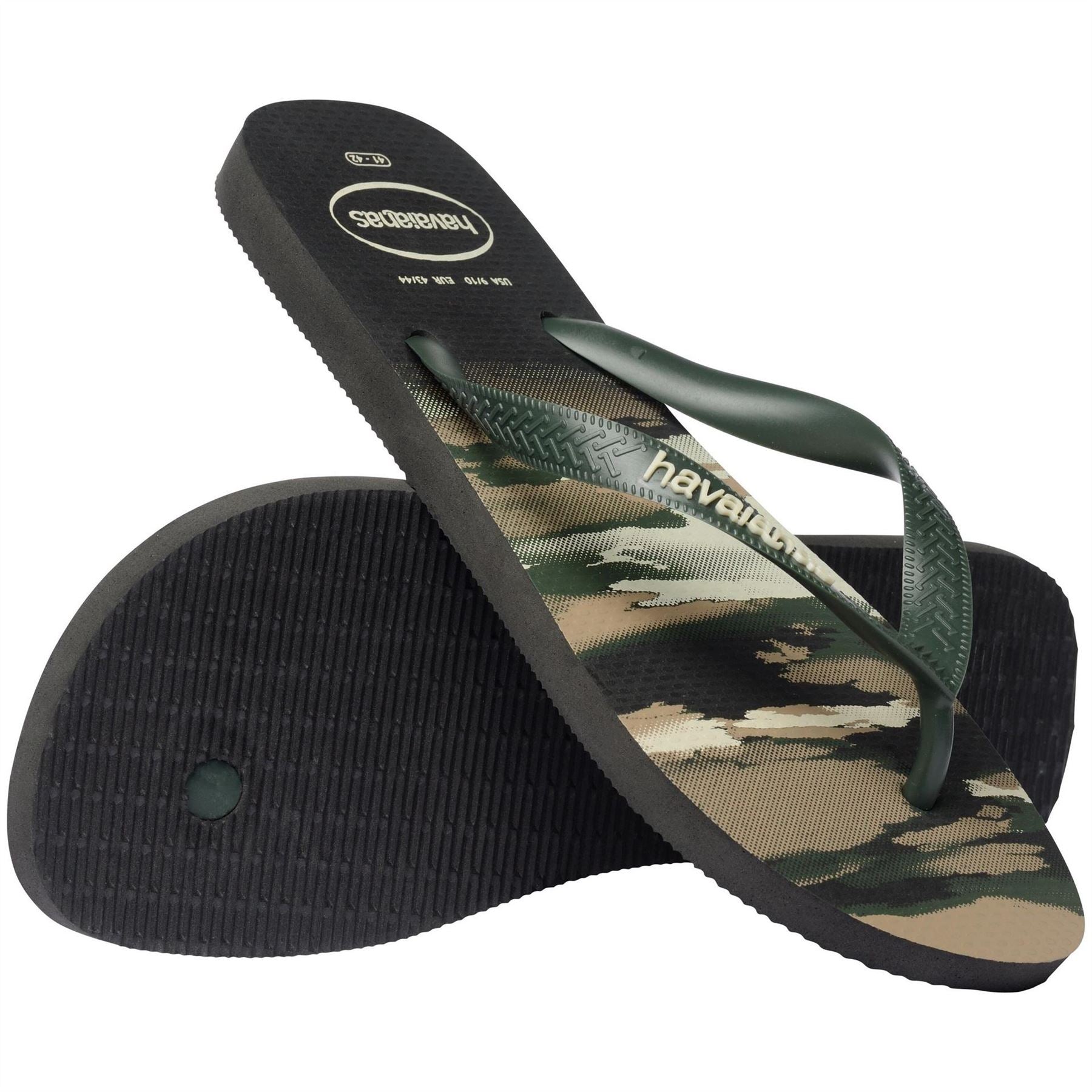 Havaianas Top Camu Black Flip Flops