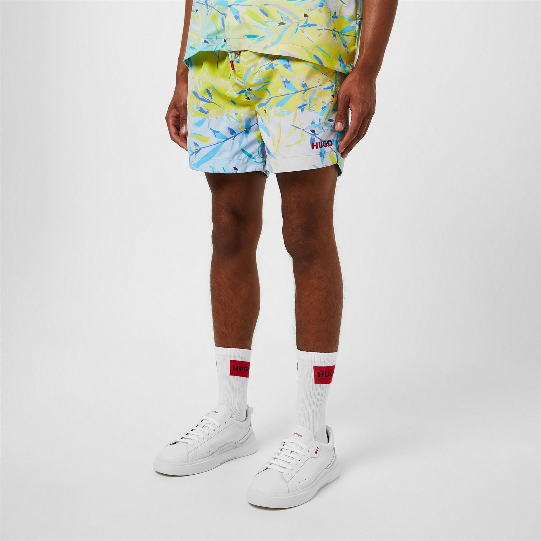 Hugo Tenn Leather Trainers