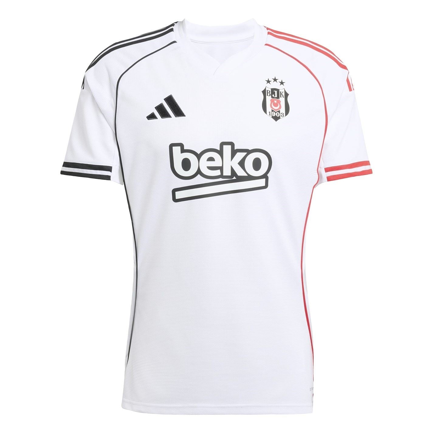 adidas Mens Besiktas 2025 2026 Home Shirt