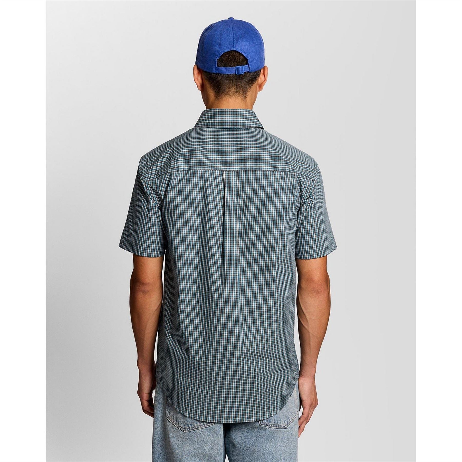 Lyle and Scott Patterned Short Sleeve Shirt