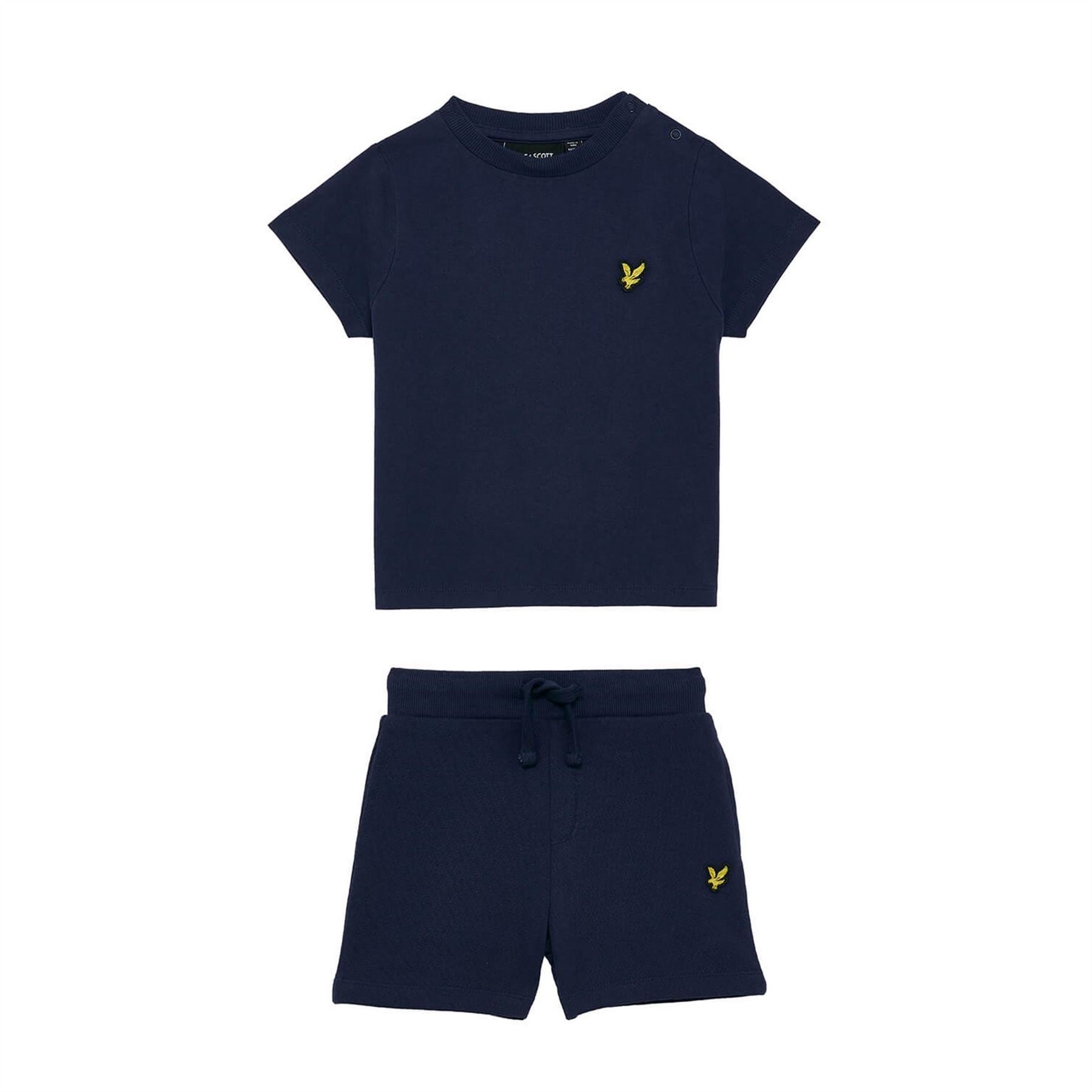 Lyle and Scott Tee Short Set In62