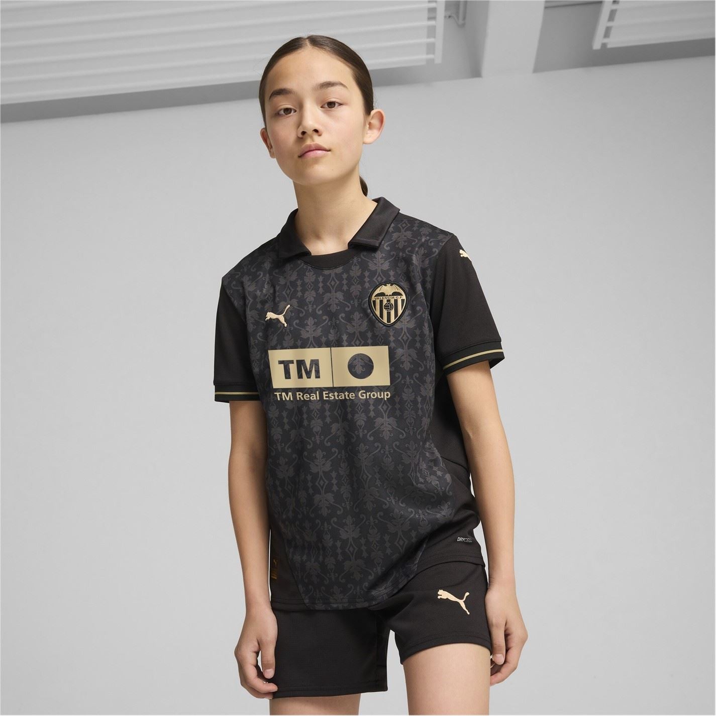 Puma Valencia Away Shirt 2024 2025 Juniors