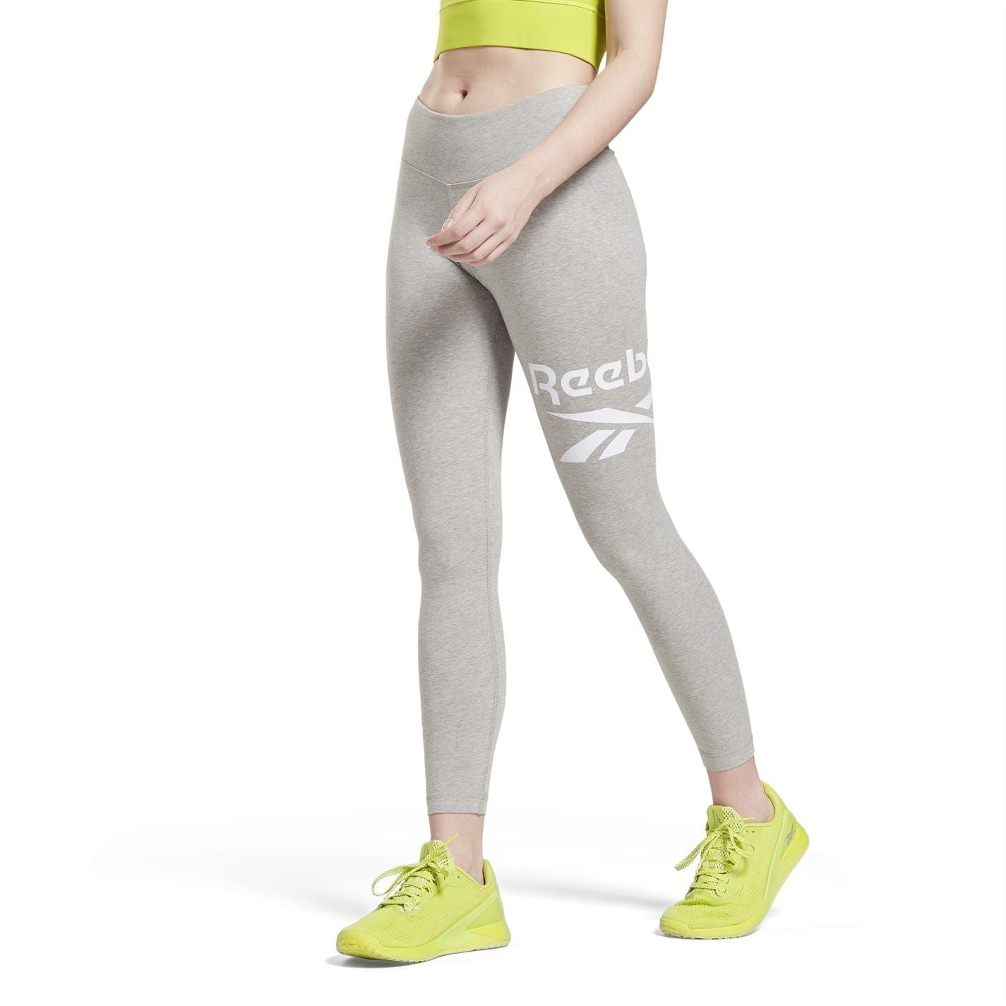 Reebok Womens Identity Logo Leggings Gym Legging