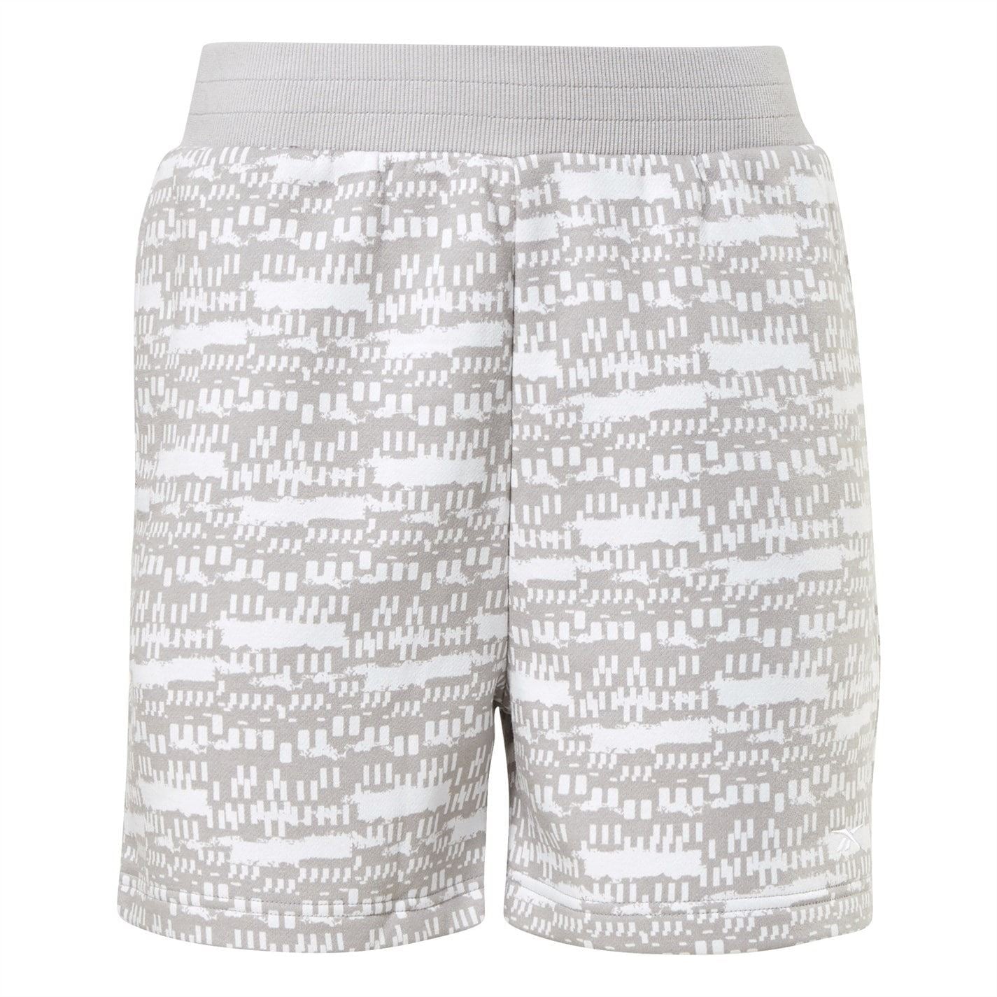 Reebok Womens Myt Printed Shorts Gym Shorts