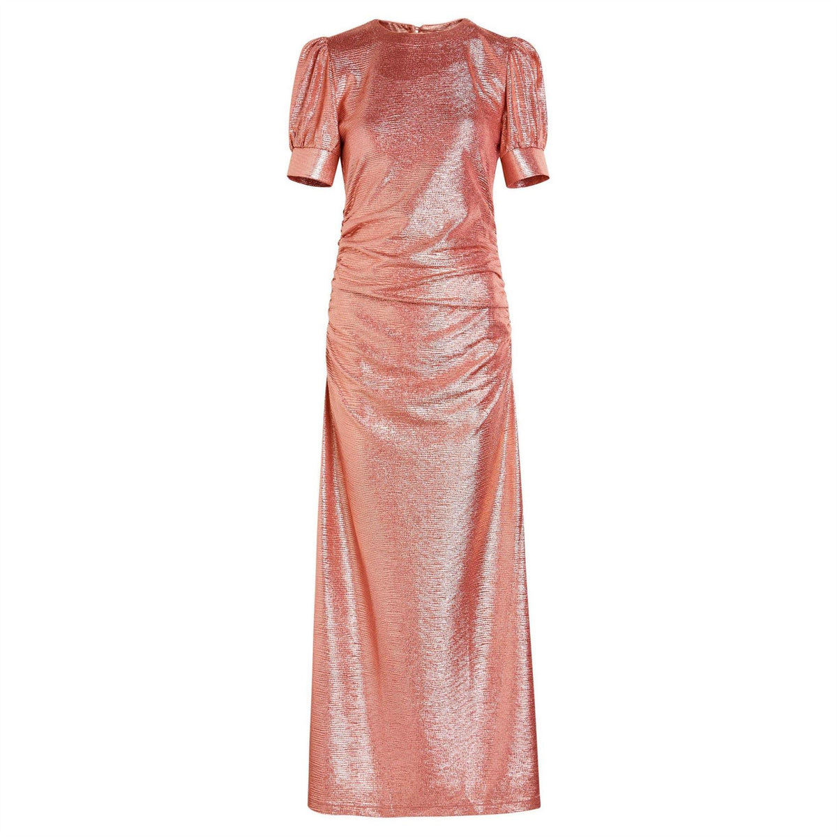 Luxe de Valentina Ss Ruched Como Maxi Drs