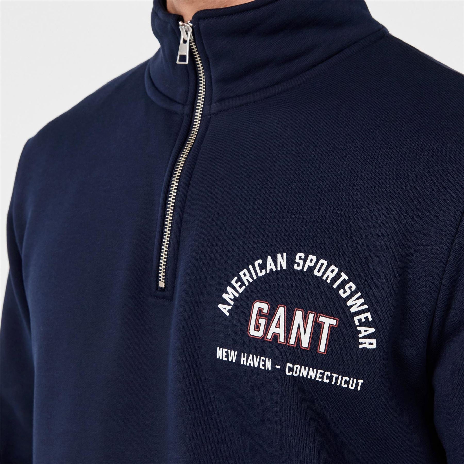 Gant Zip Fleece Jumper