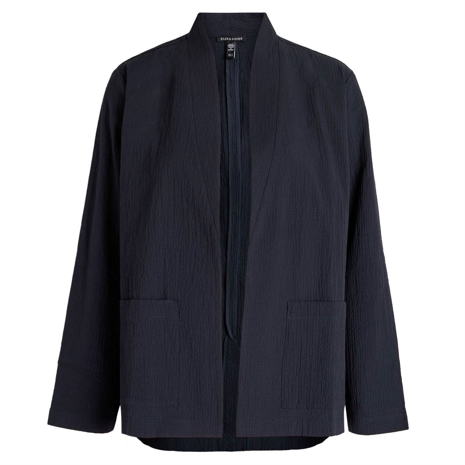 Eileen Fisher High Collar Jacket