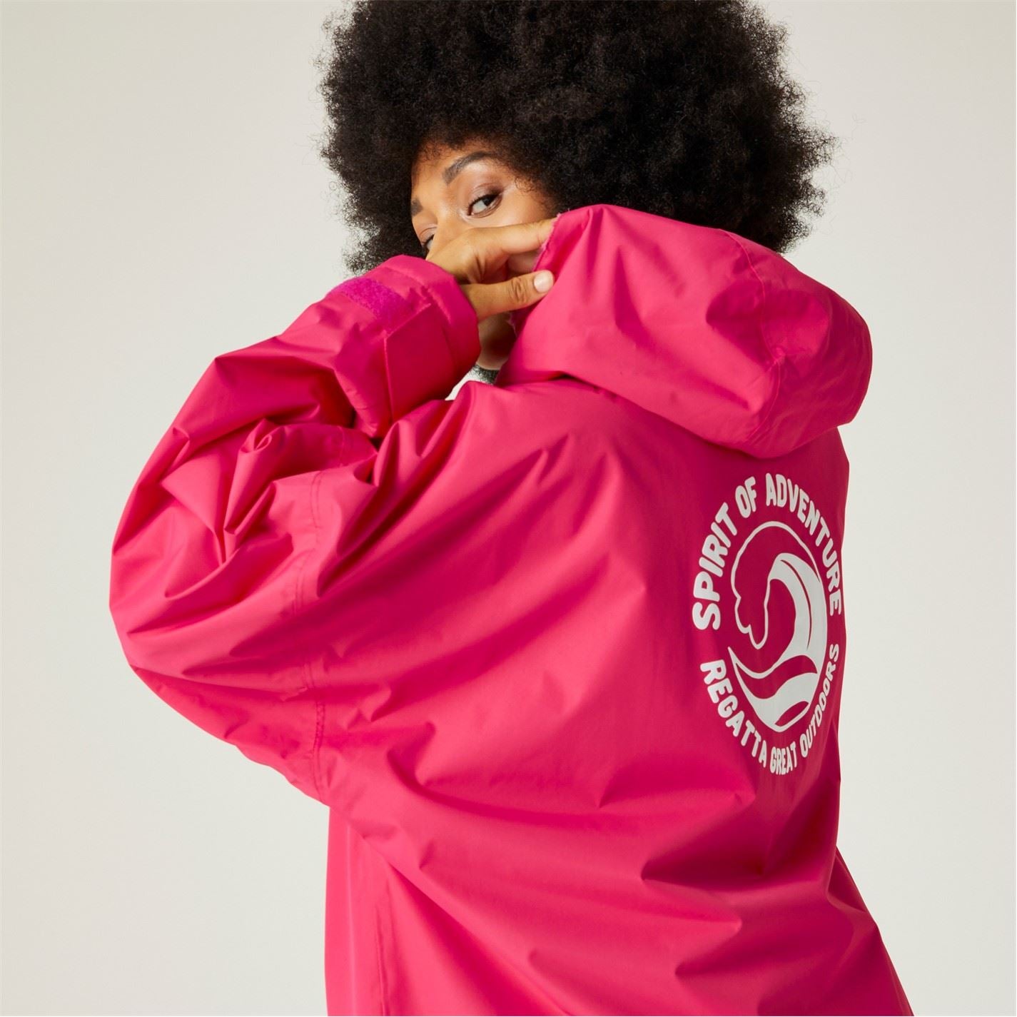 Regatta Waterproof Hooded Relaxed Fit Jacket