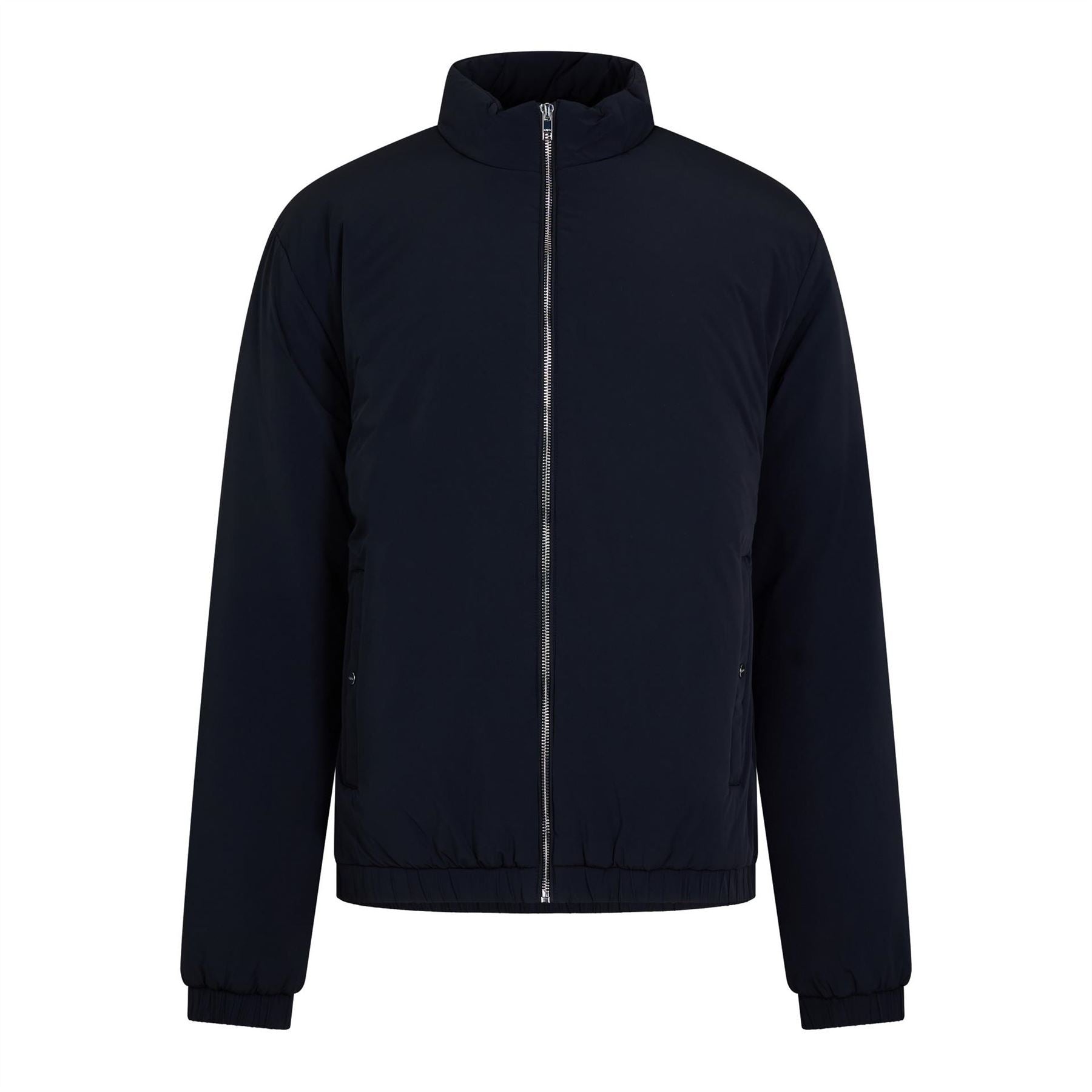 CAPO Bomber Full Zip Stand Collar Slim Fit Medium Puffer Jacket