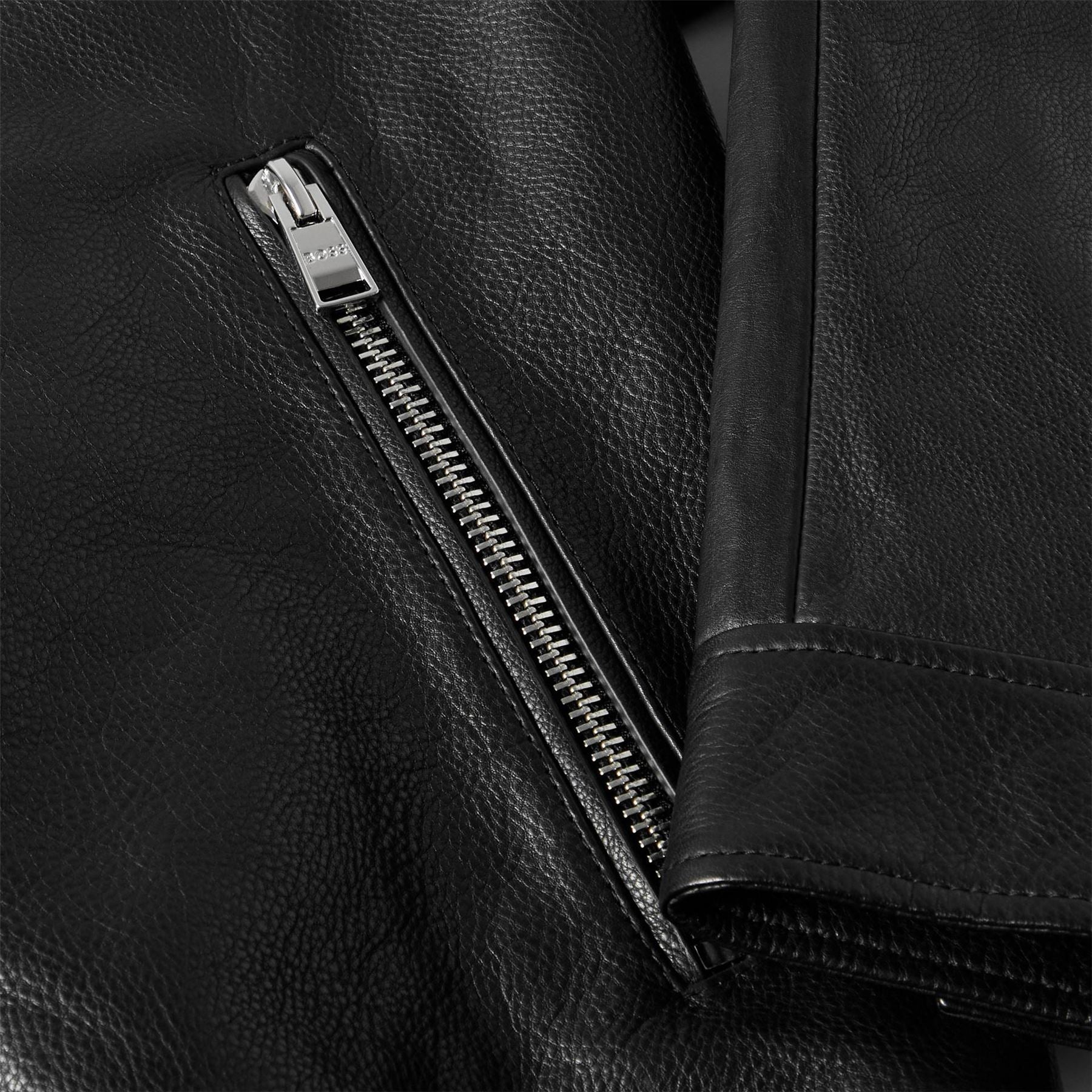 Boss Cmerwyn Leather Jacket