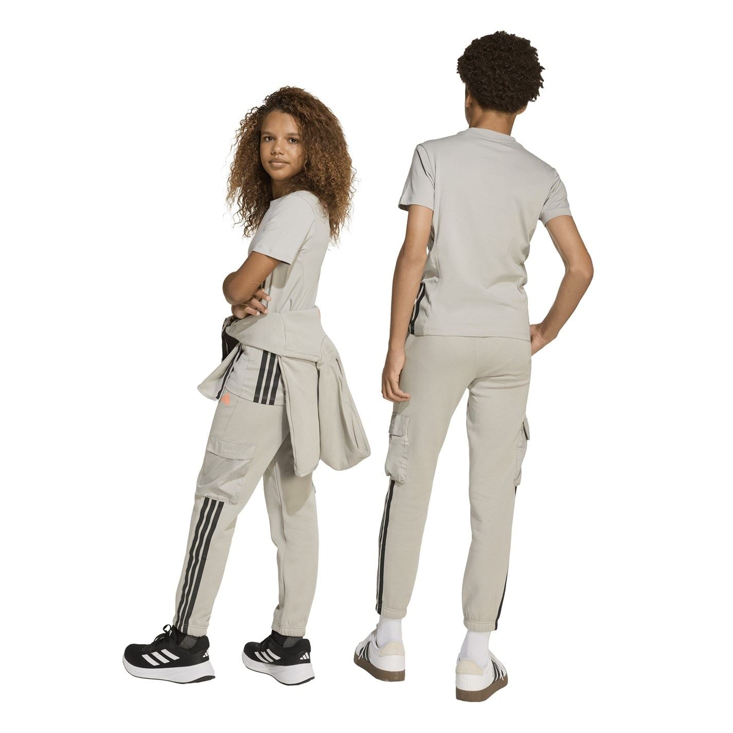 adidas Utility Fleece Cargo Joggers Juniors