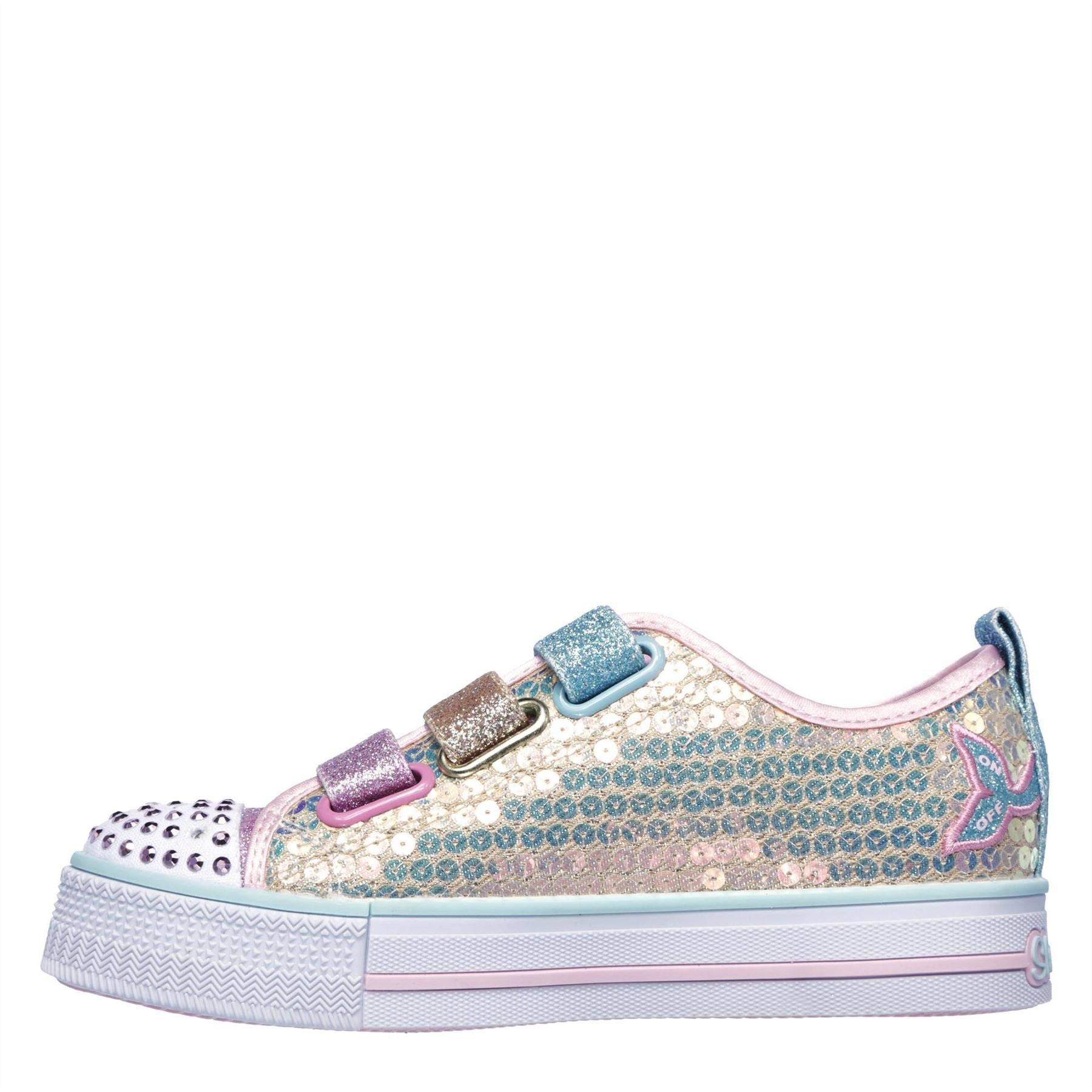 Skechers Twinkle Toes Mermaid Magic Infants Trainers
