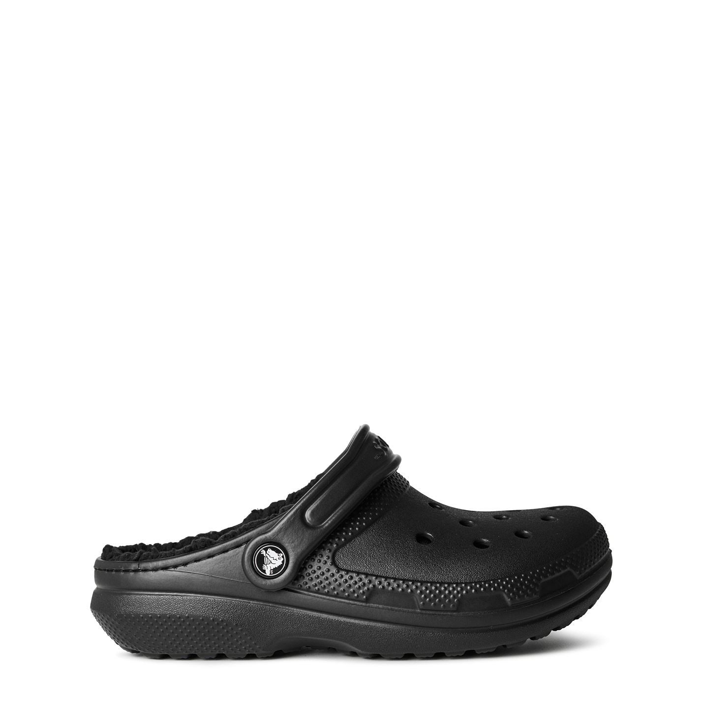 Crocs Lined Shuv Clogs with Perforated Toe
