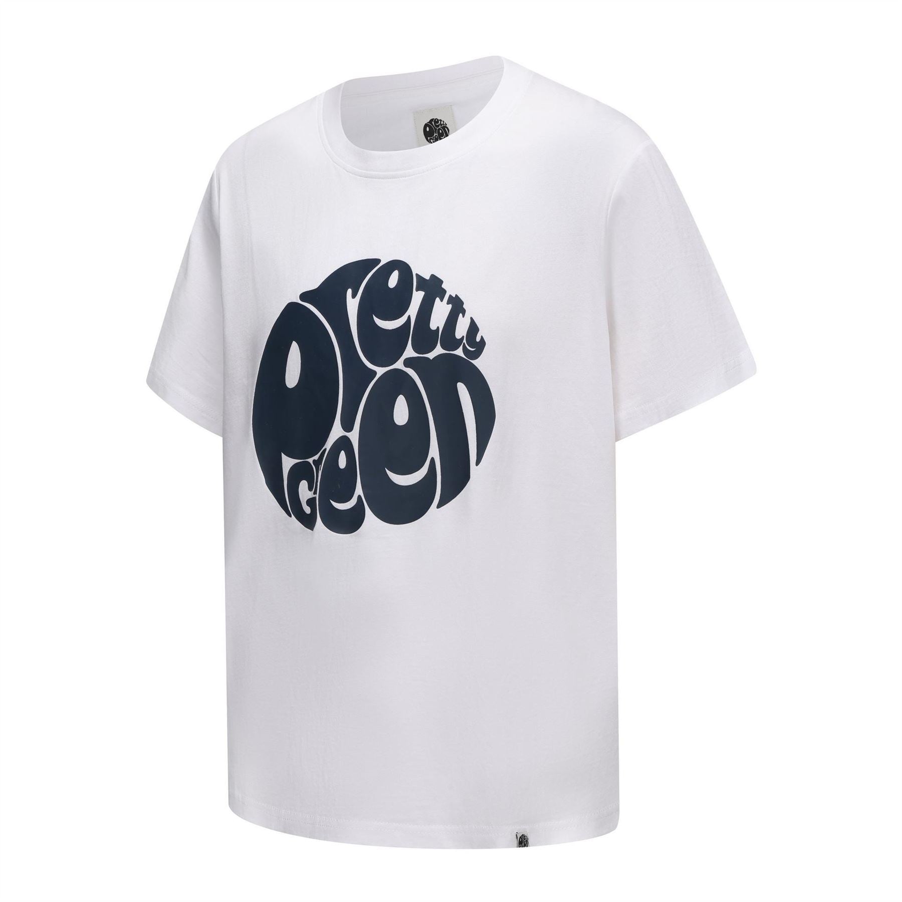Pretty Green Mens Green Large Logo Tee