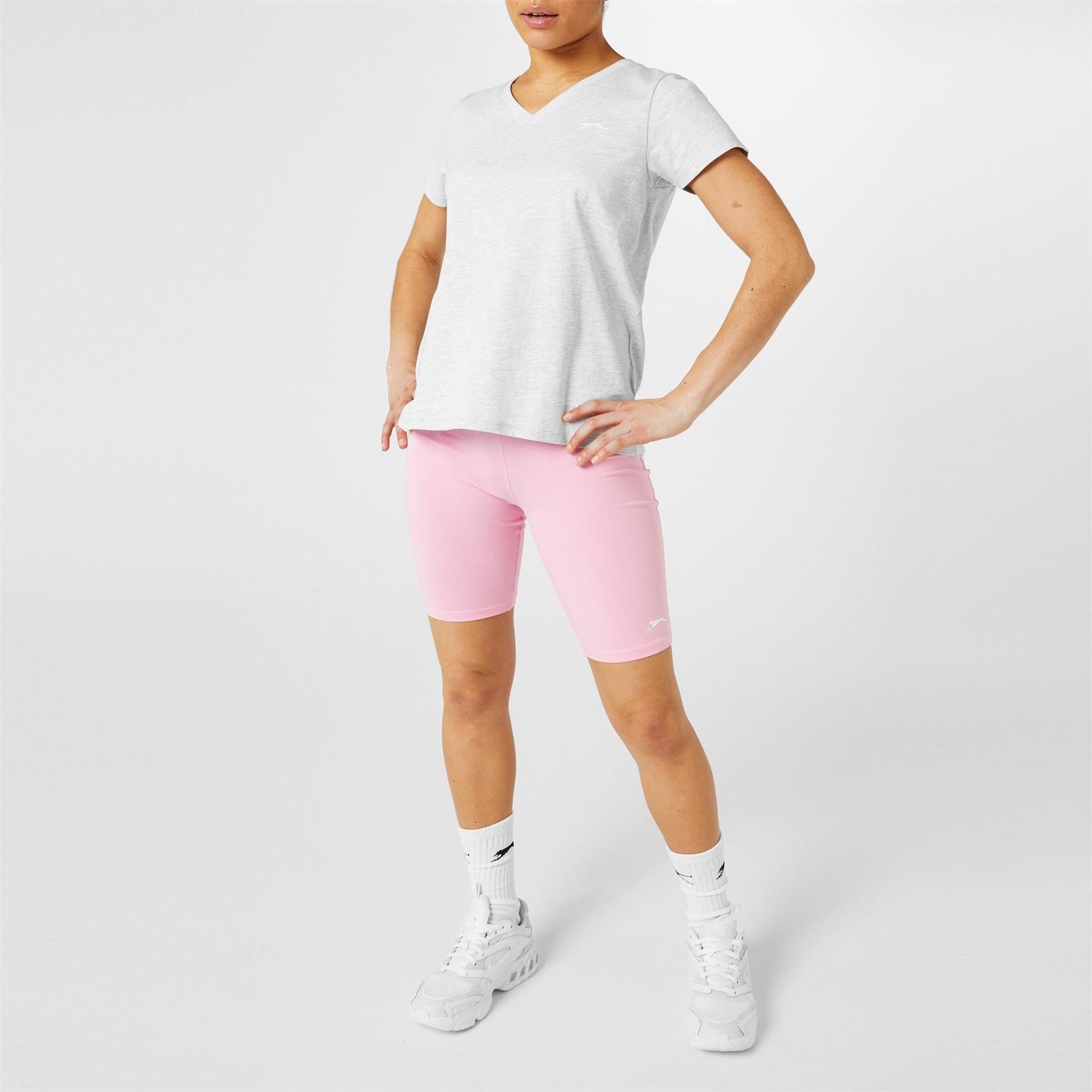 Slazenger Ladies V Neck Tee Shirt