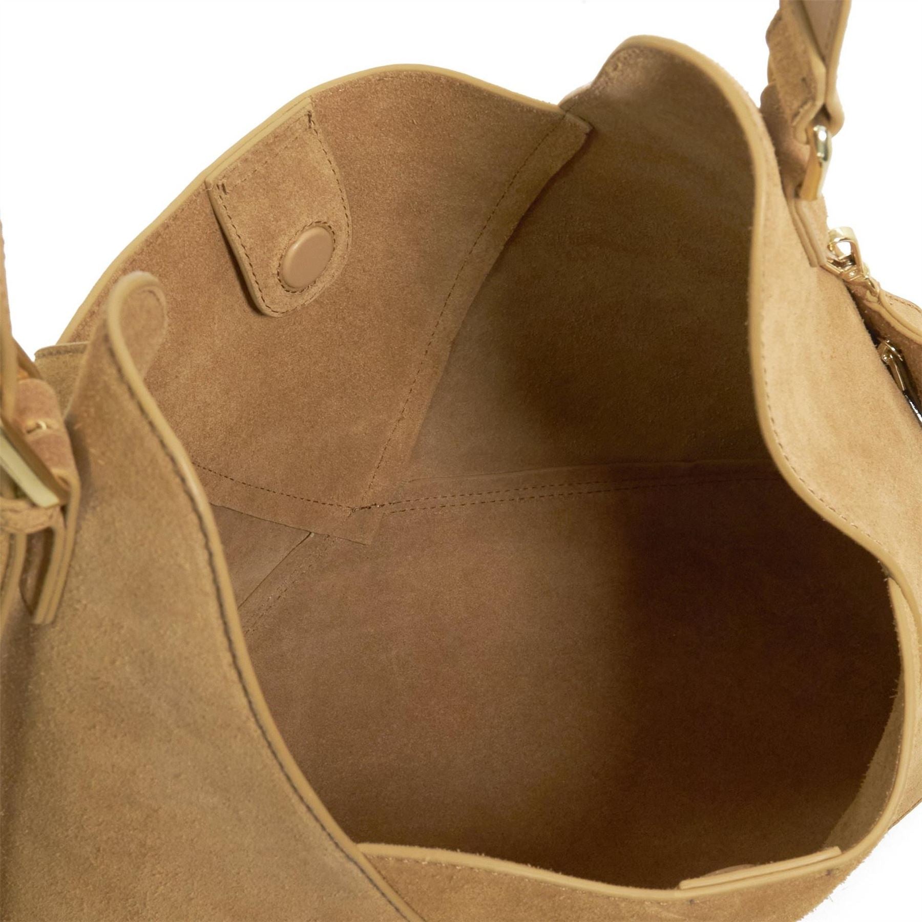 Dune London Dearest Tote Trapezoid Shape Gold Tone Hardware