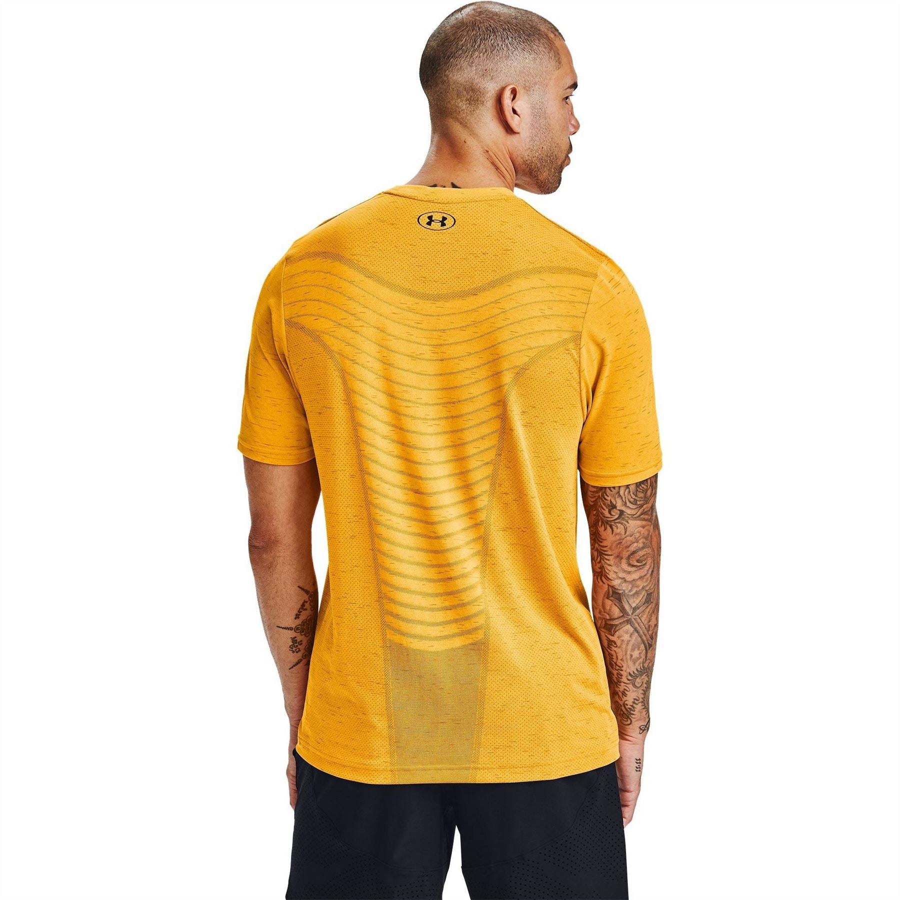 Under Armour Seamless Wave Short Sleeve Performance Gym Top