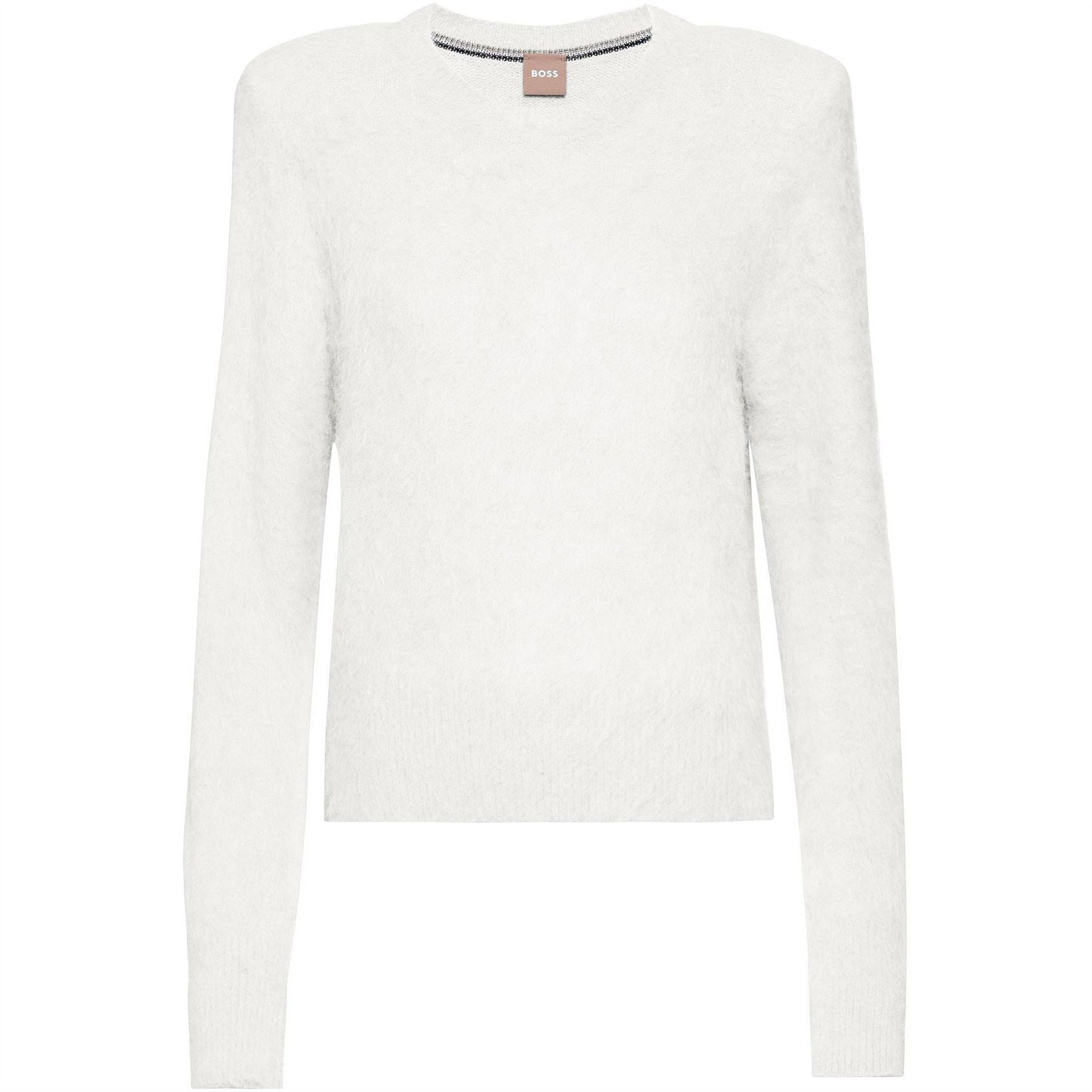 Boss Crew Neck Regular Fit Long Sleeve Sweater