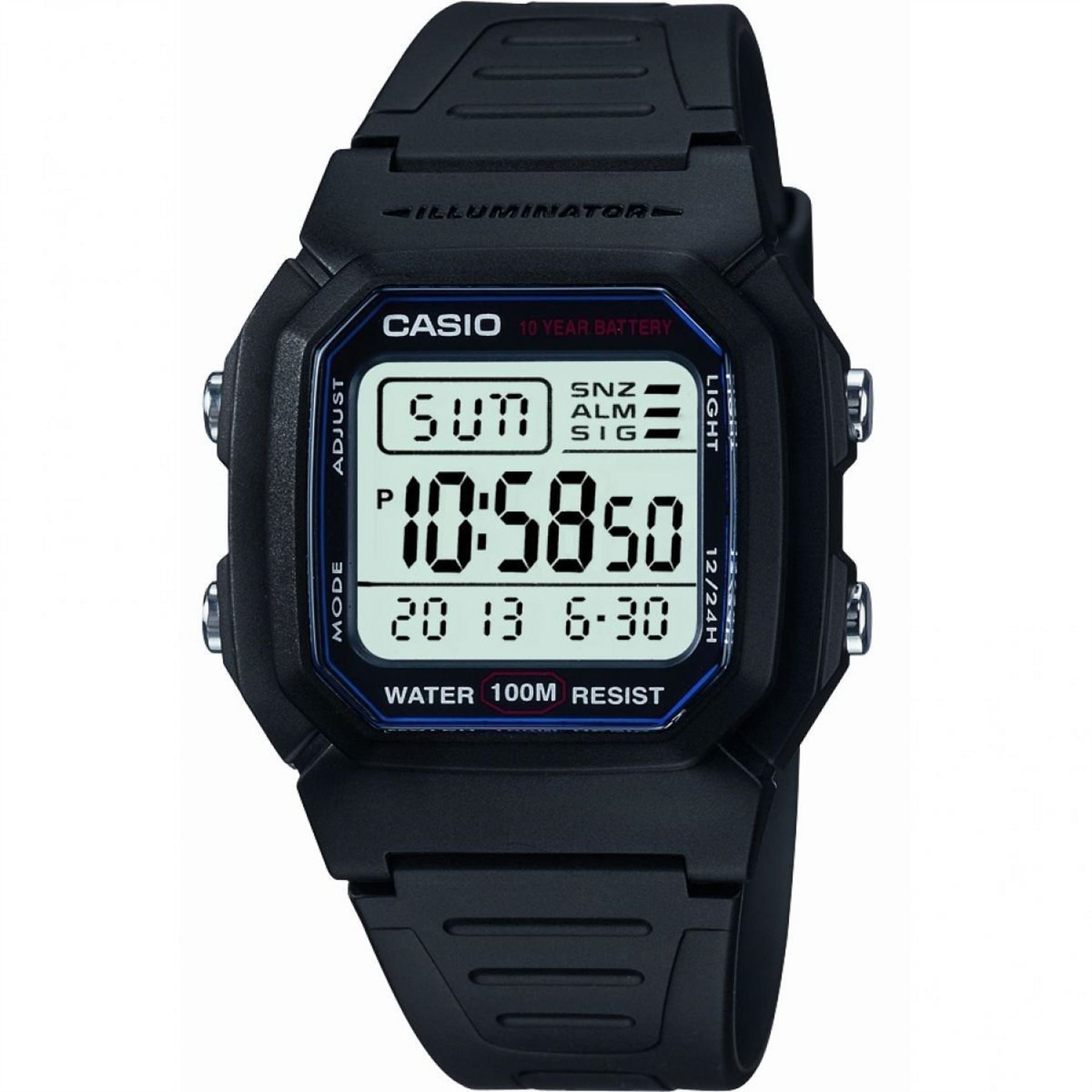 Casio Sports Gear  Chrono Watch W 800h 1aves