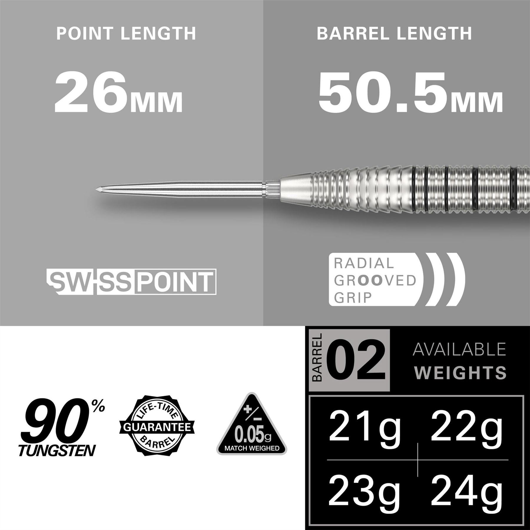 Target Darts Exo Tung Dart
