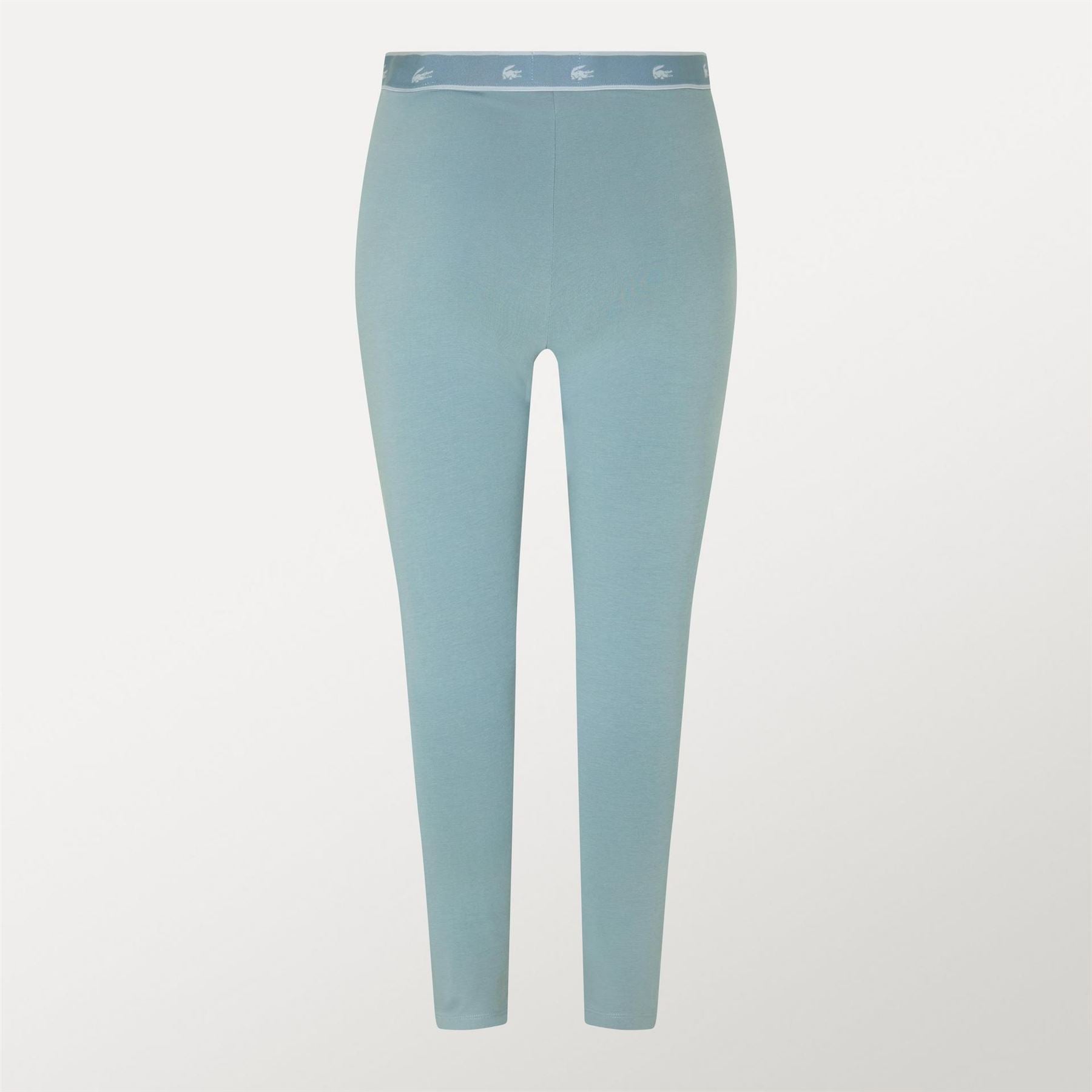 Lacoste Crocodile Print Slim Leggings