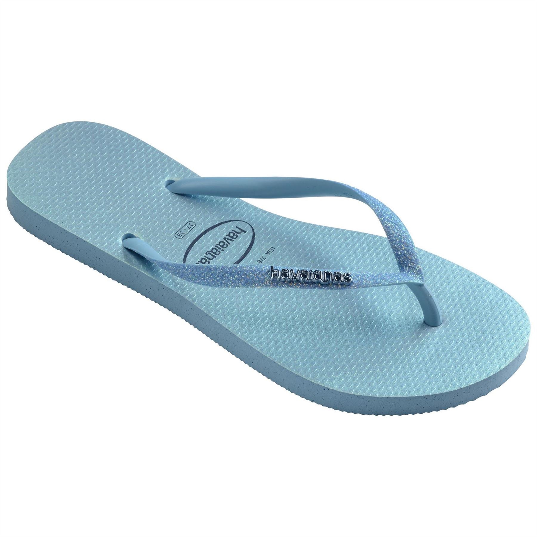 Havaianas Slim Print Thong Toe Flip Flop Sandals