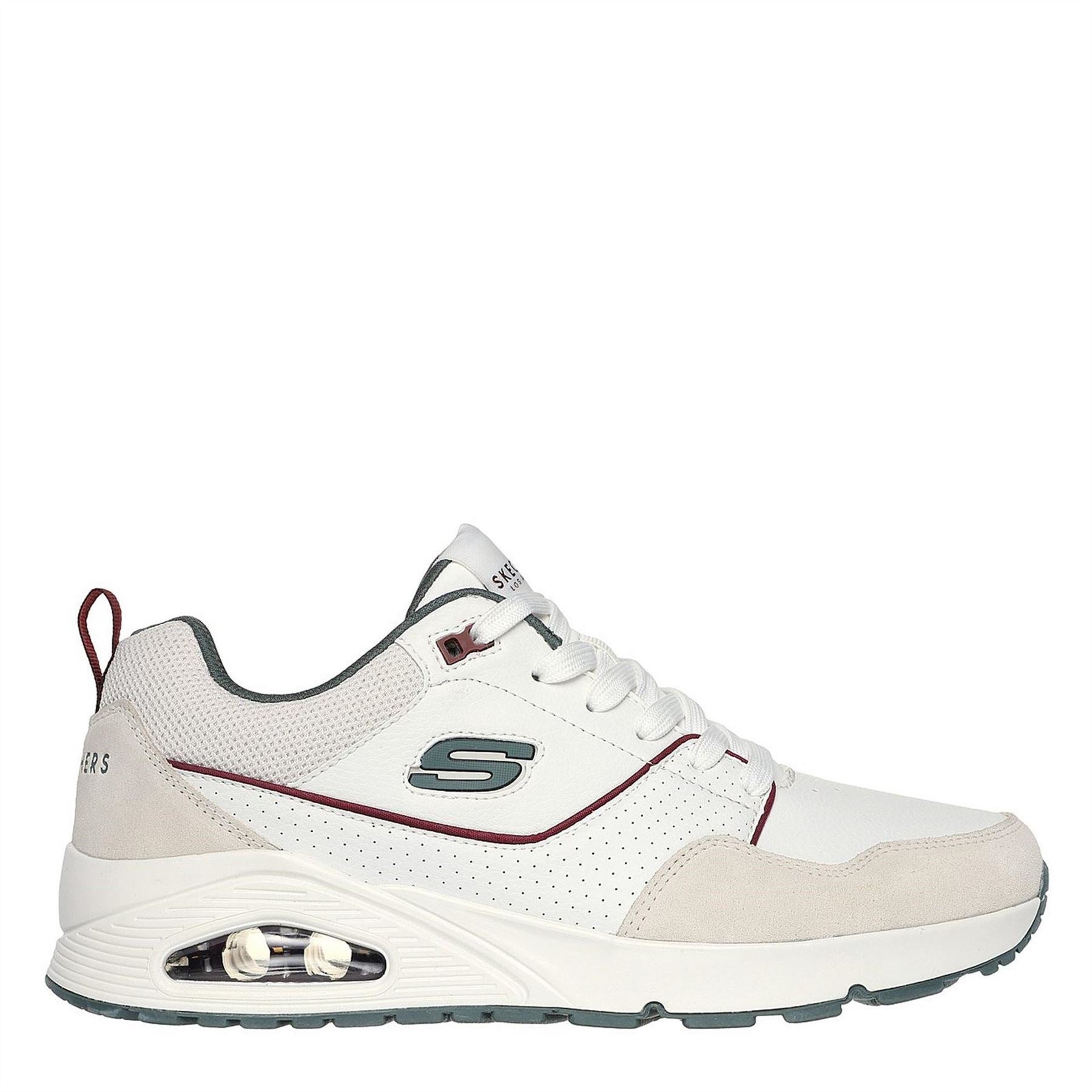 Skechers Leather Suede Low Top Ove Runners
