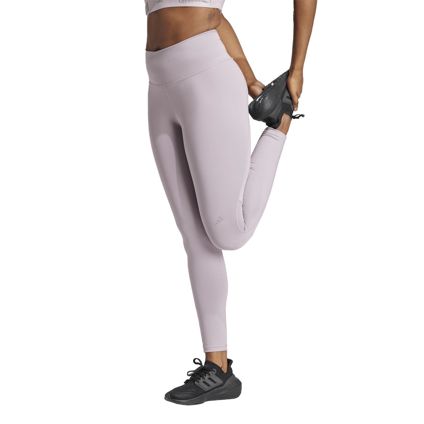 adidas Ultimate Solid Patterned Running Leggings