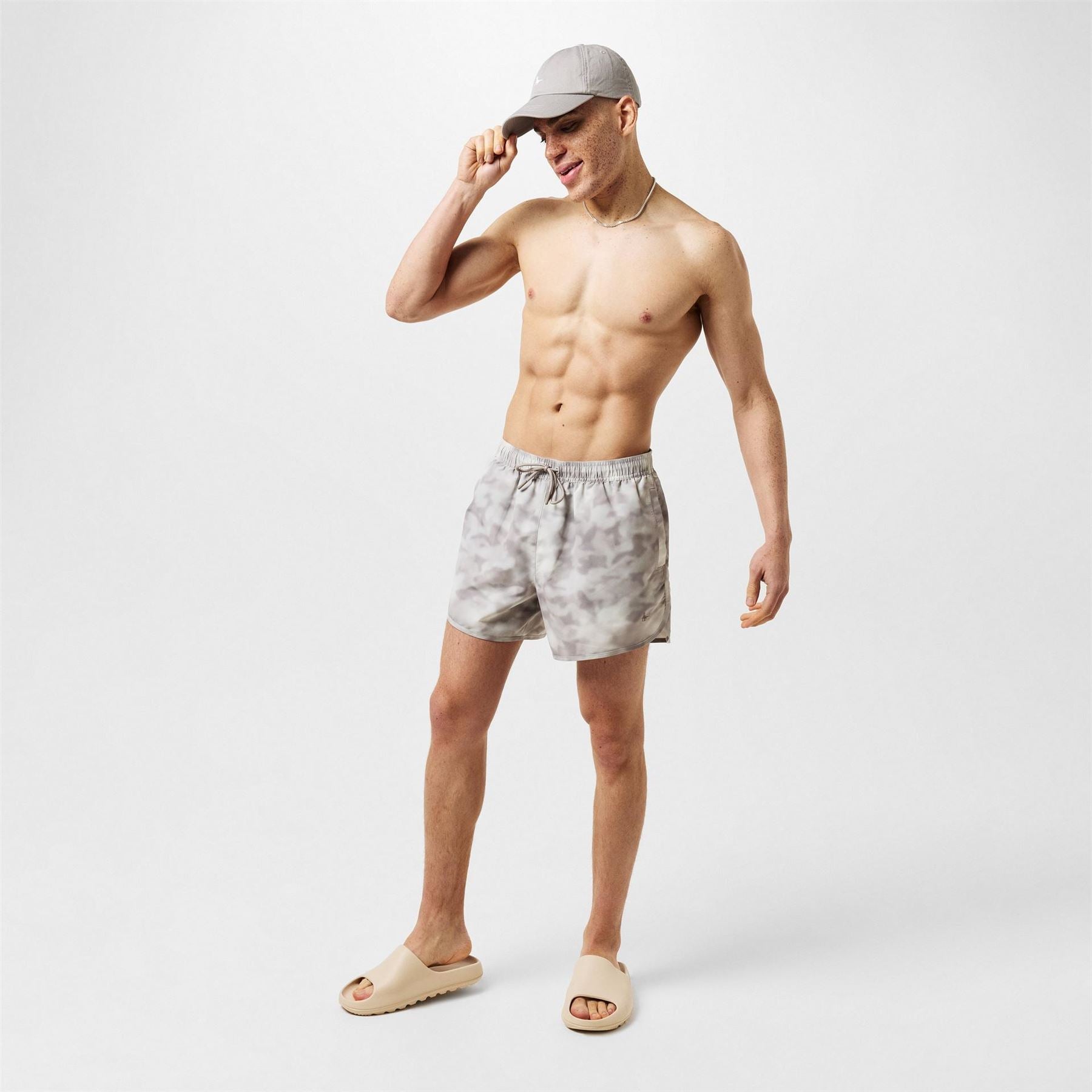 Jack Wills Camo Patterned Swim Shorts