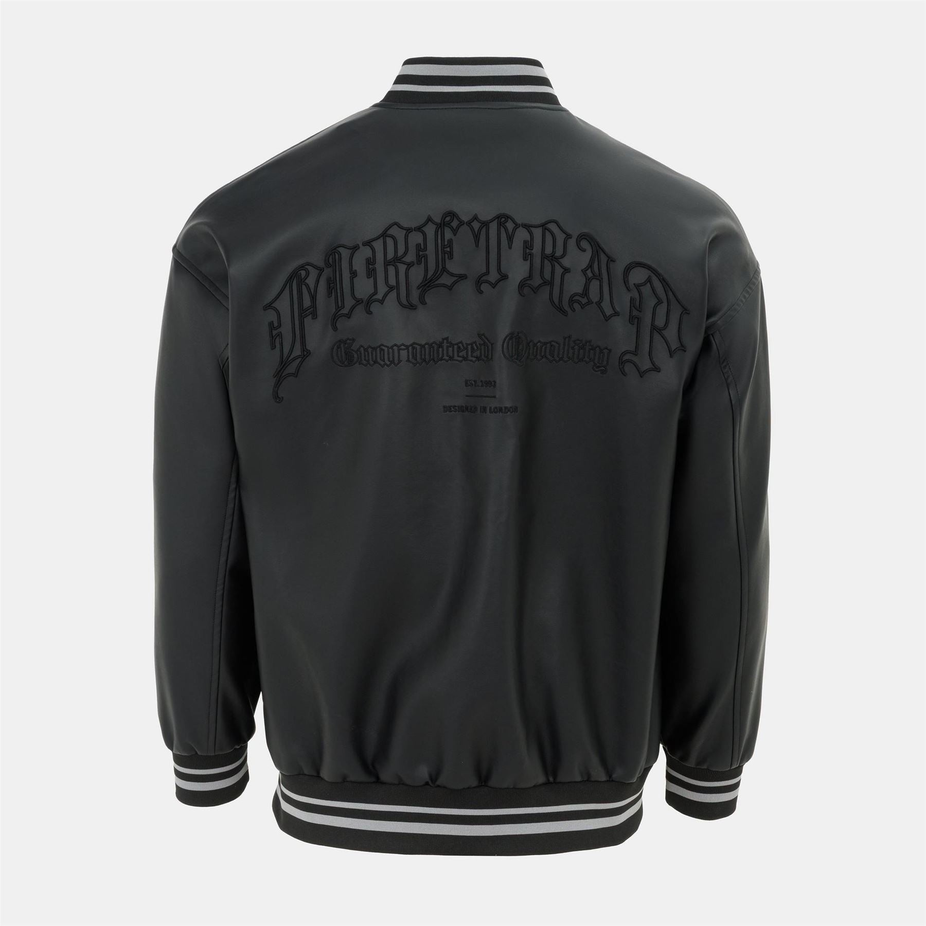 Firetrap Mens Baseball Pu Jacket