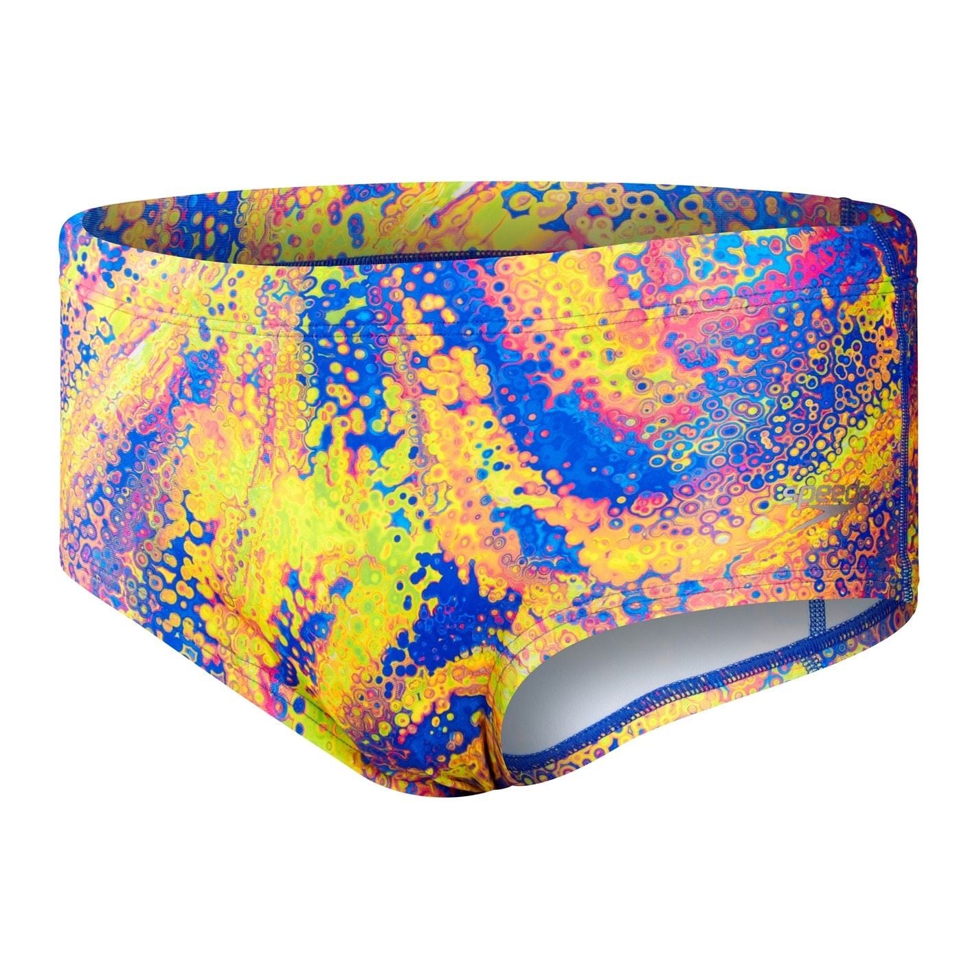 Speedo Club Allover Abstract Patterned Swim Brief
