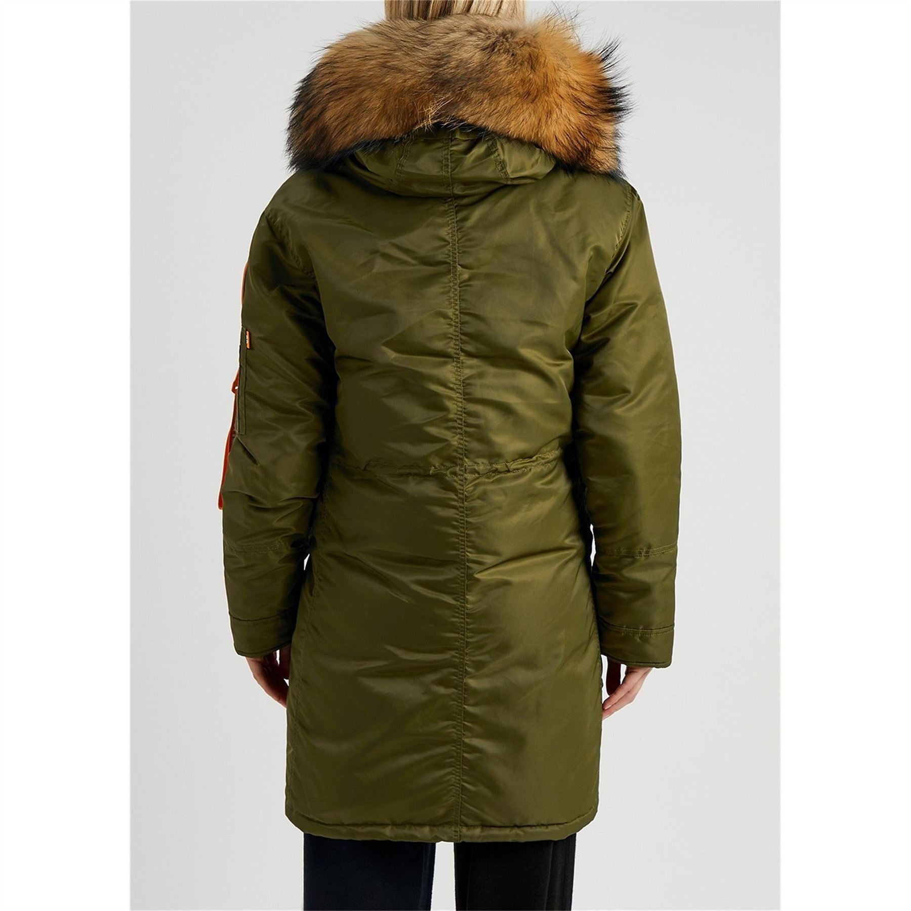 Arctic Army Parka Fur Hooded Jacket