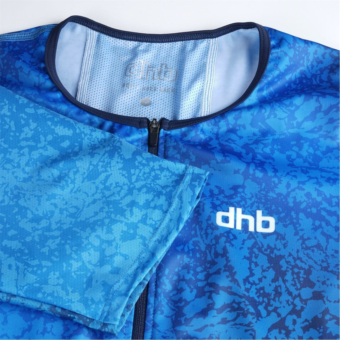 Dhb Mens Hydron Short Sleeve Tri Suit
