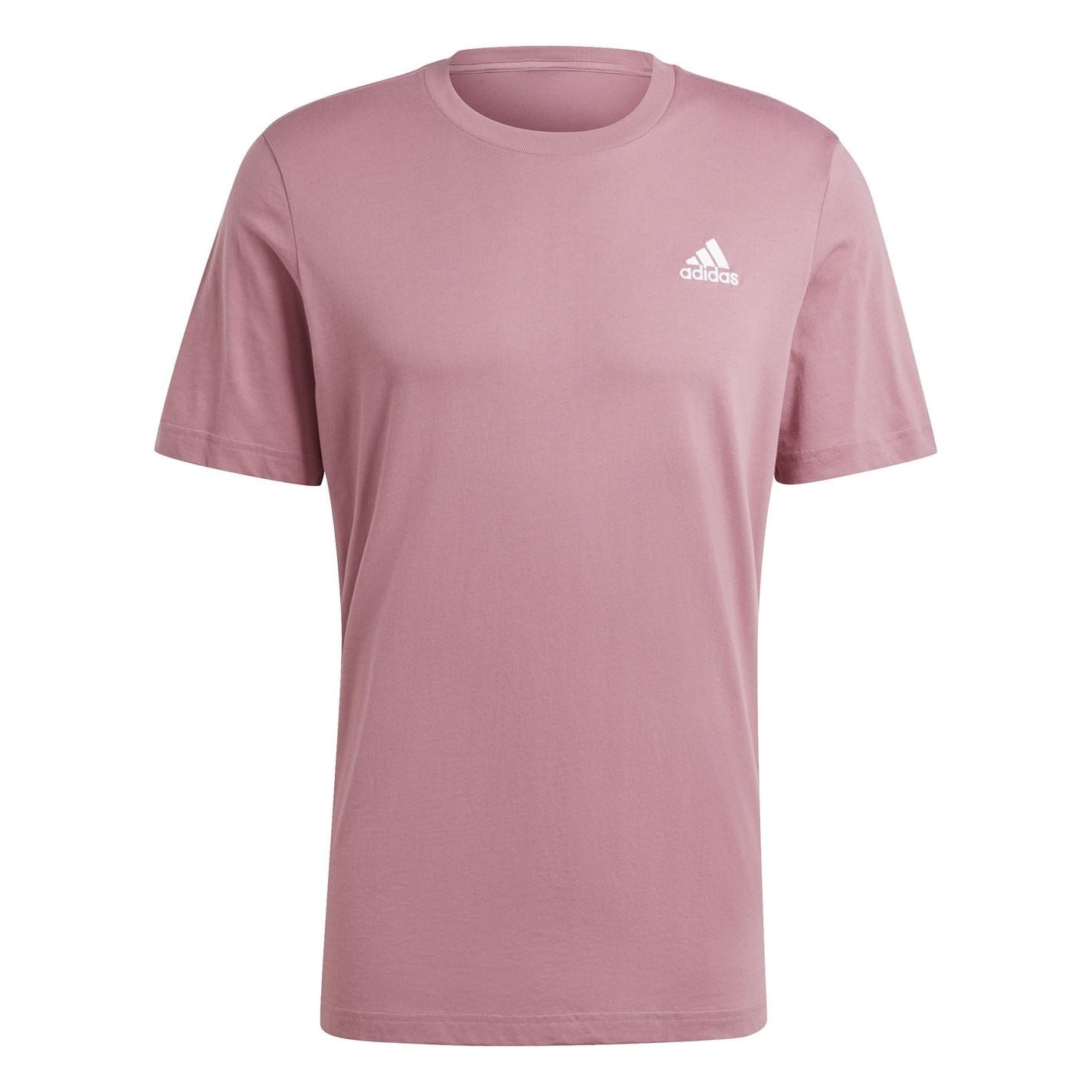 adidas Mens Essentials Single Jersey Logo T-Shirt