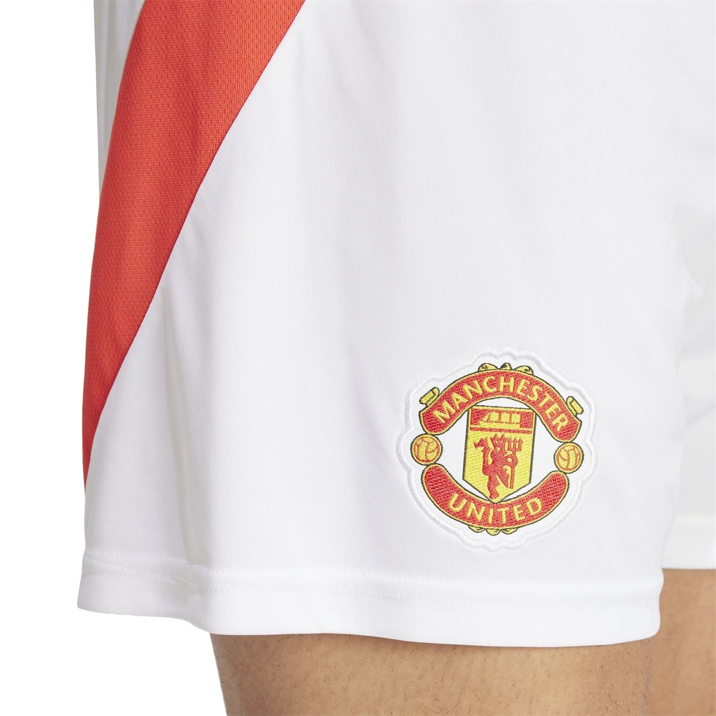 adidas Manchester United Home Shorts 2024 2025 Adults