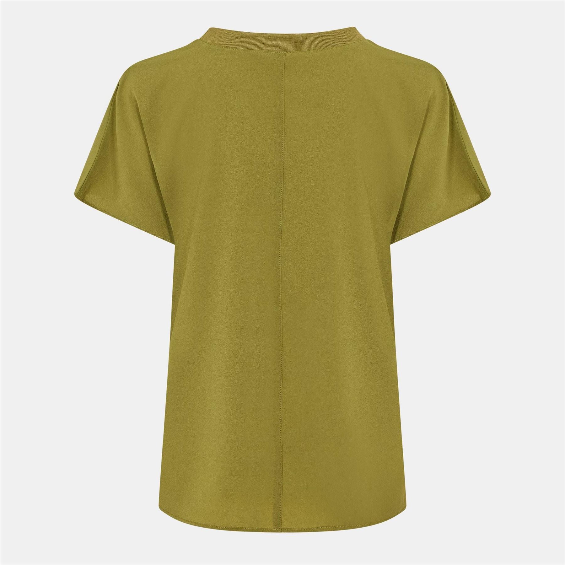 French Connection Crepe Crew Neck Regular Fit T-Shirt