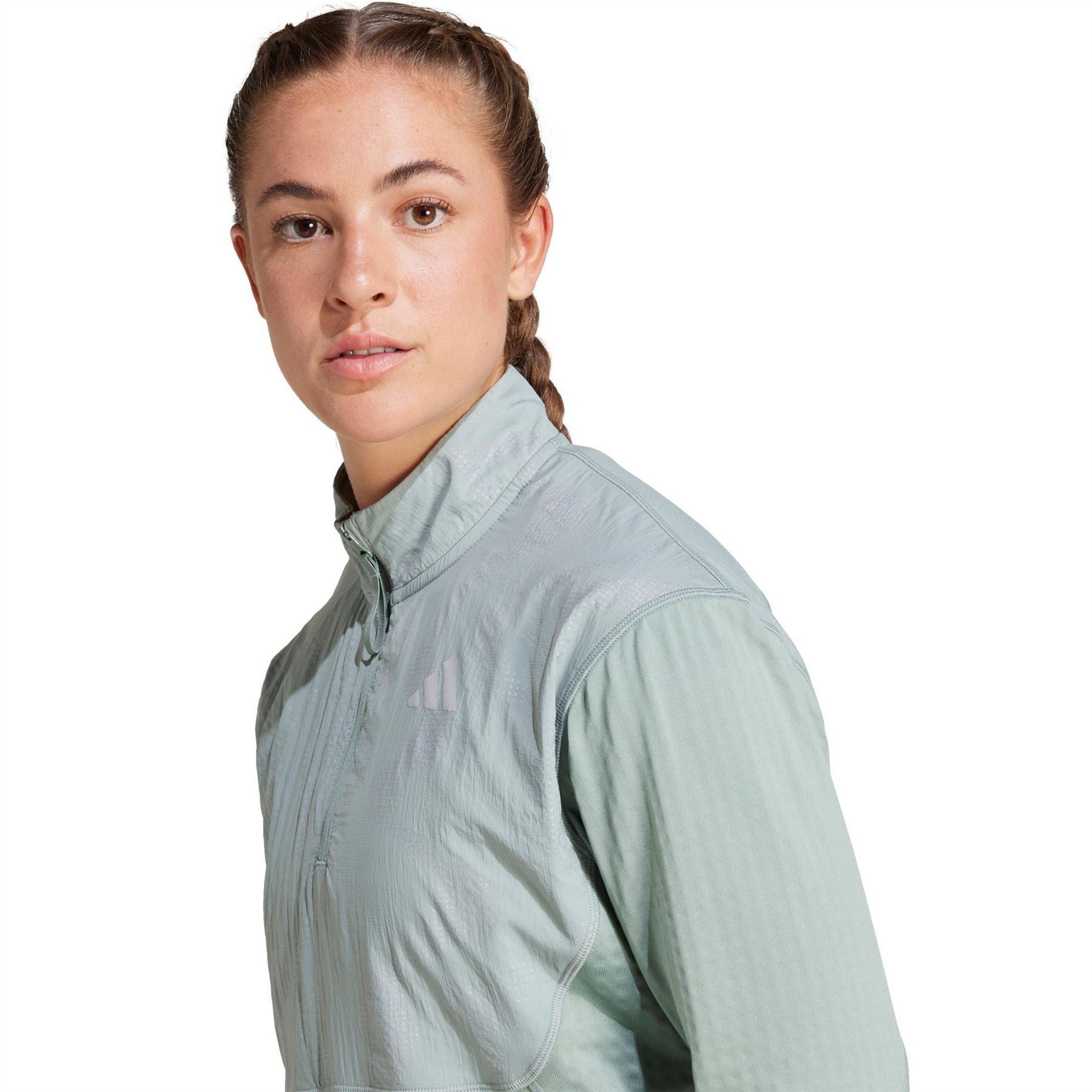 adidas Ultimate High Visibility Half Zip Performance Tracksuit Top