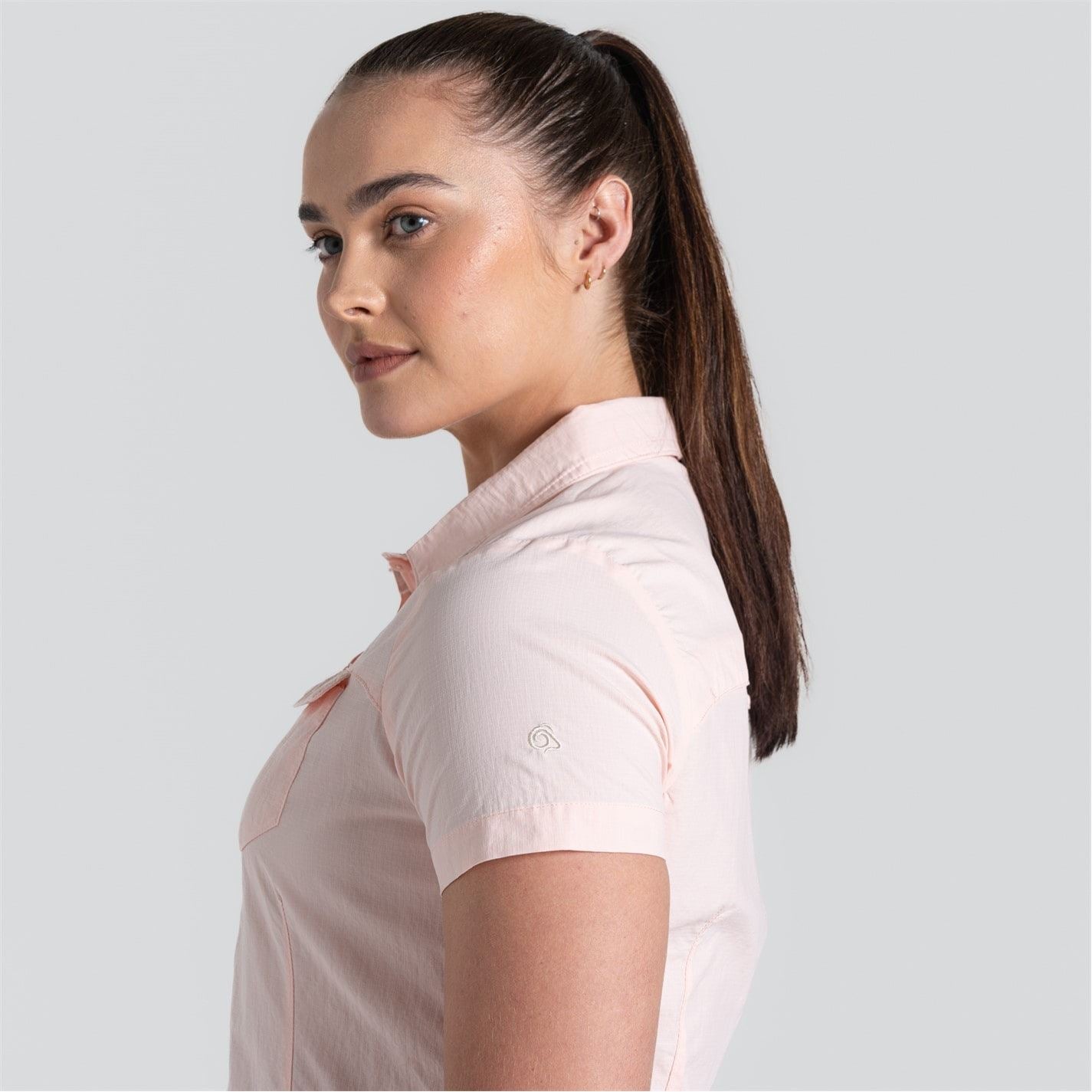 Craghoppers Collared Neck Short Sleeve Regular Fit Shirt