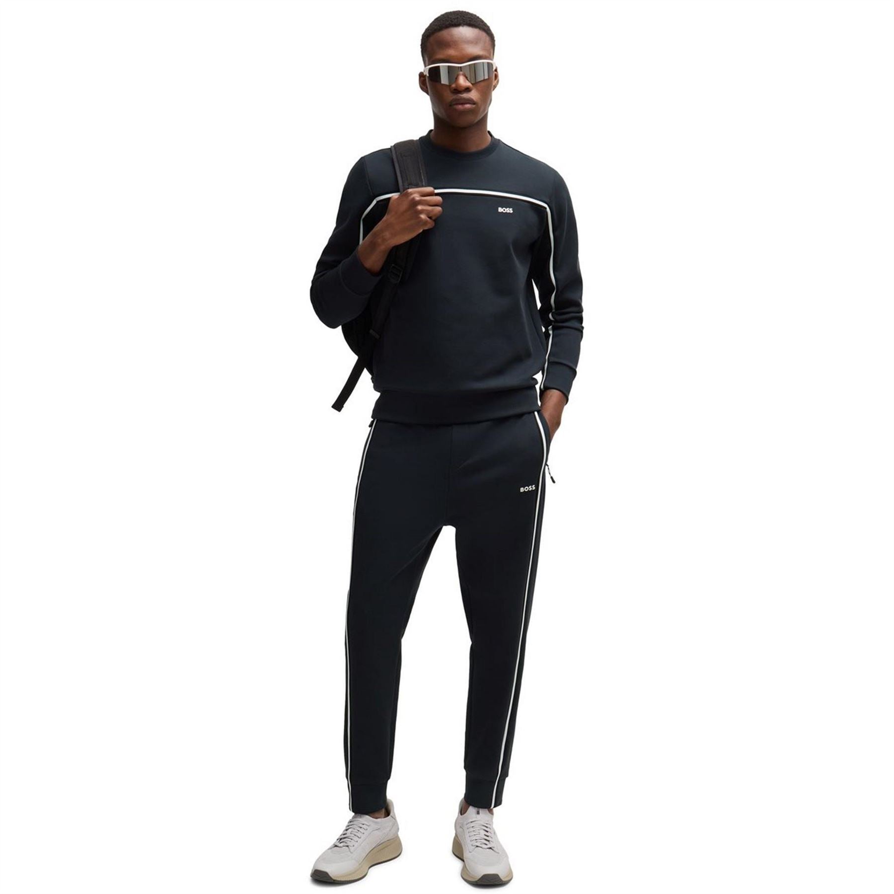 Boss Hbg Hadiko Jogging Bottoms, Elasticated Waistband