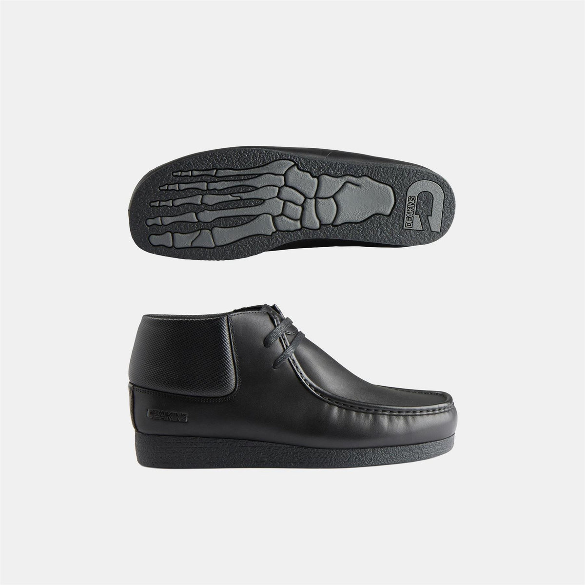 Nicholas Deakins Ealing Cross Leather Low Top Trainers