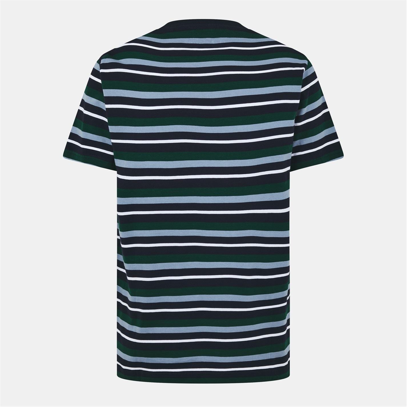 Original Penguin 4 Stripe Crew Neck Regular Fit T-Shirt