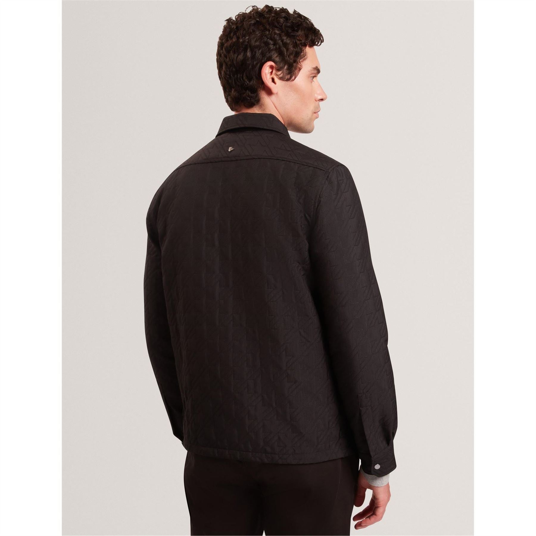 Ted Baker Textured Chest Pocket Overshirt