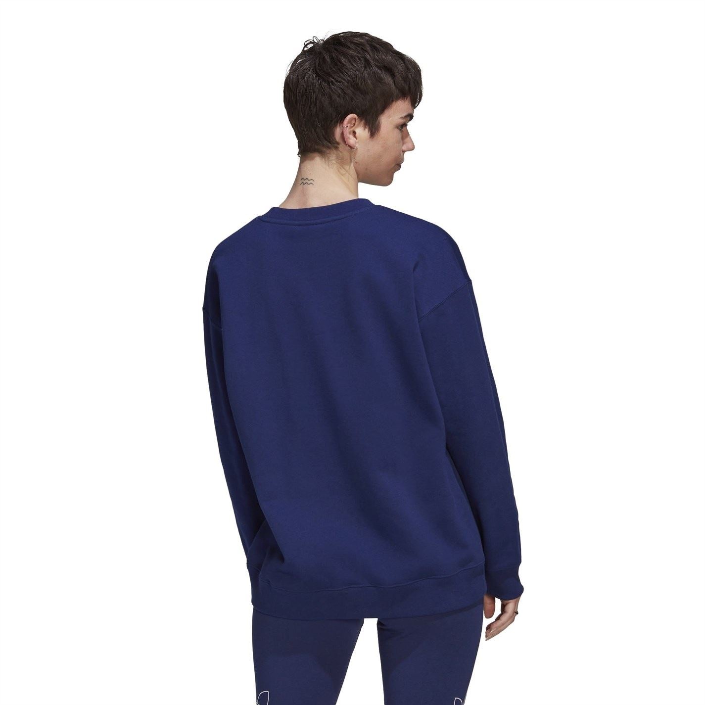 adidas Originals Relaxed Fit Quilted Sweatshirt