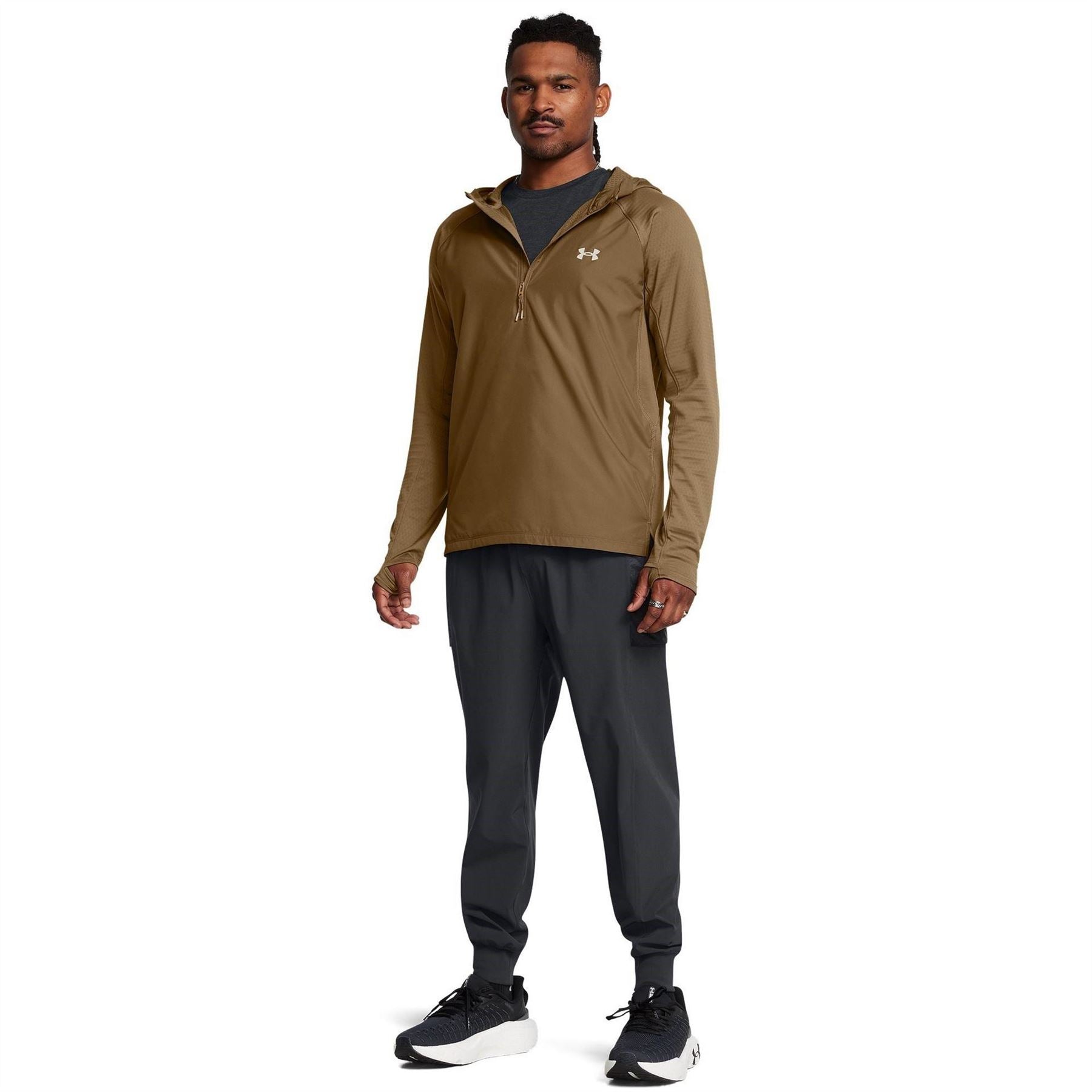Under Armour Solid Patterned Trail Run Joggers