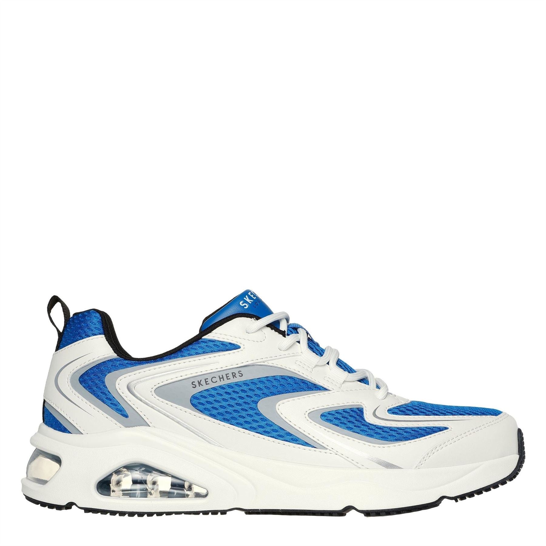 Skechers Mens W 3d Print Overlay Low Top Trainers