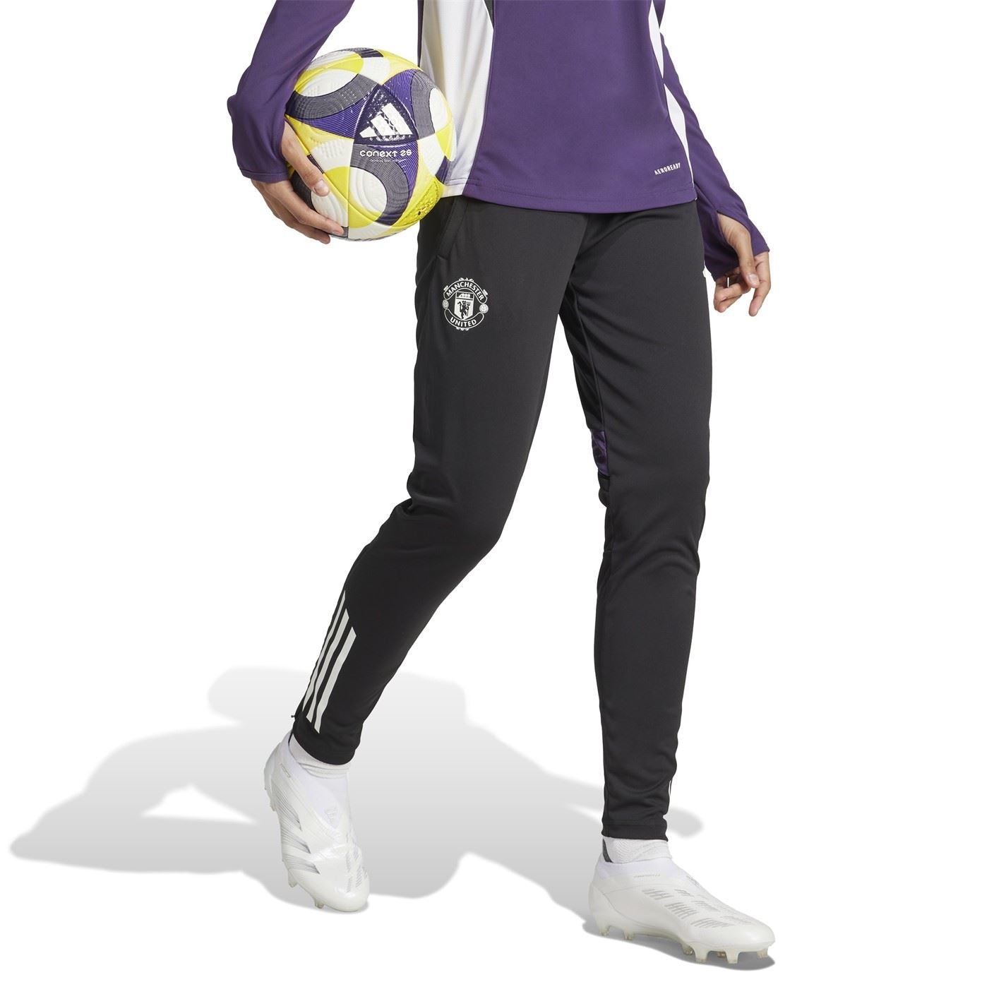 adidas Womens Manchester United Tracksuit Bottoms 2025 2026